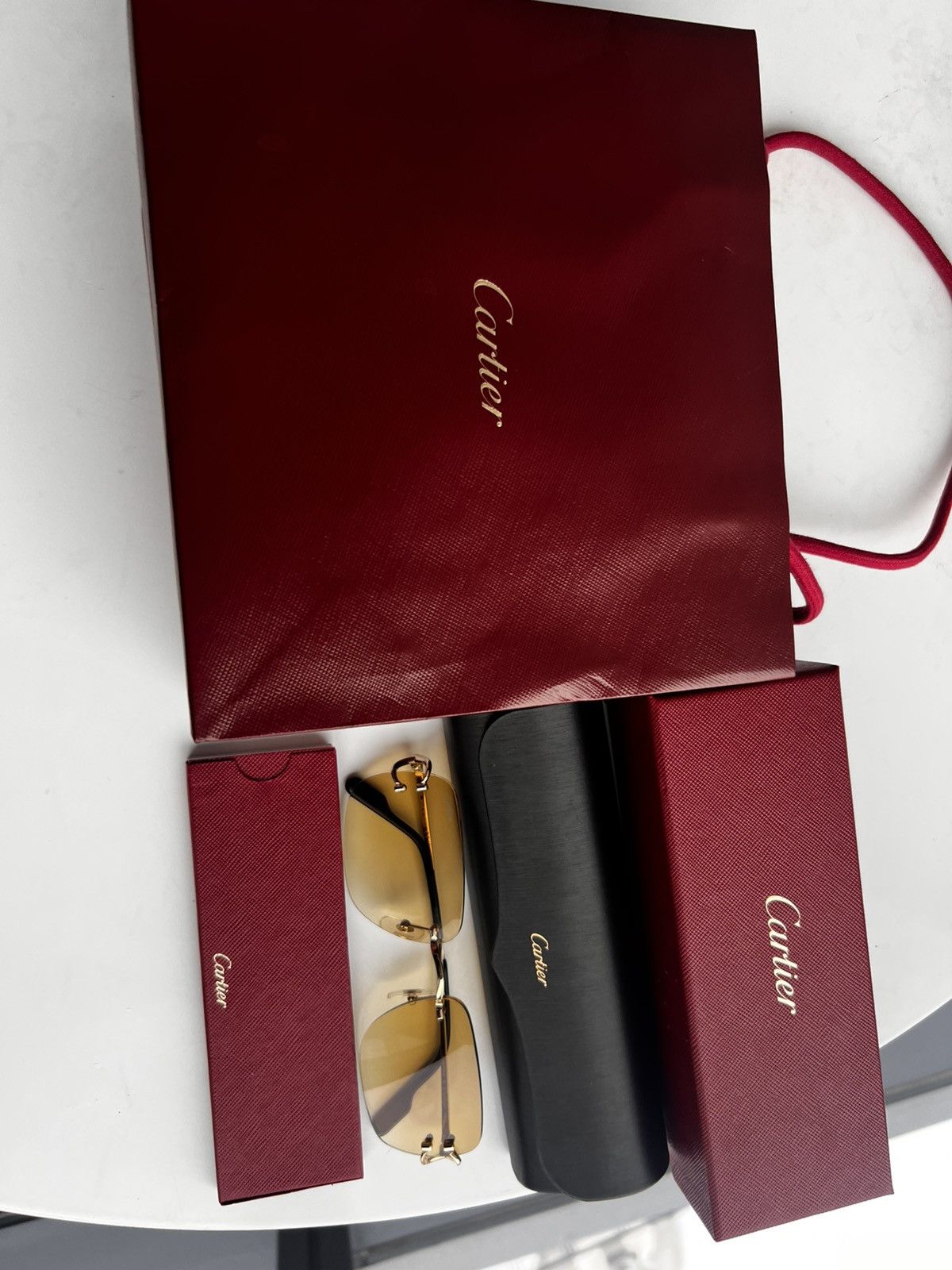 Cartier Cartier Gold C de Cartier CT0330S Sunglasses Size ONE SIZE - 7 Thumbnail