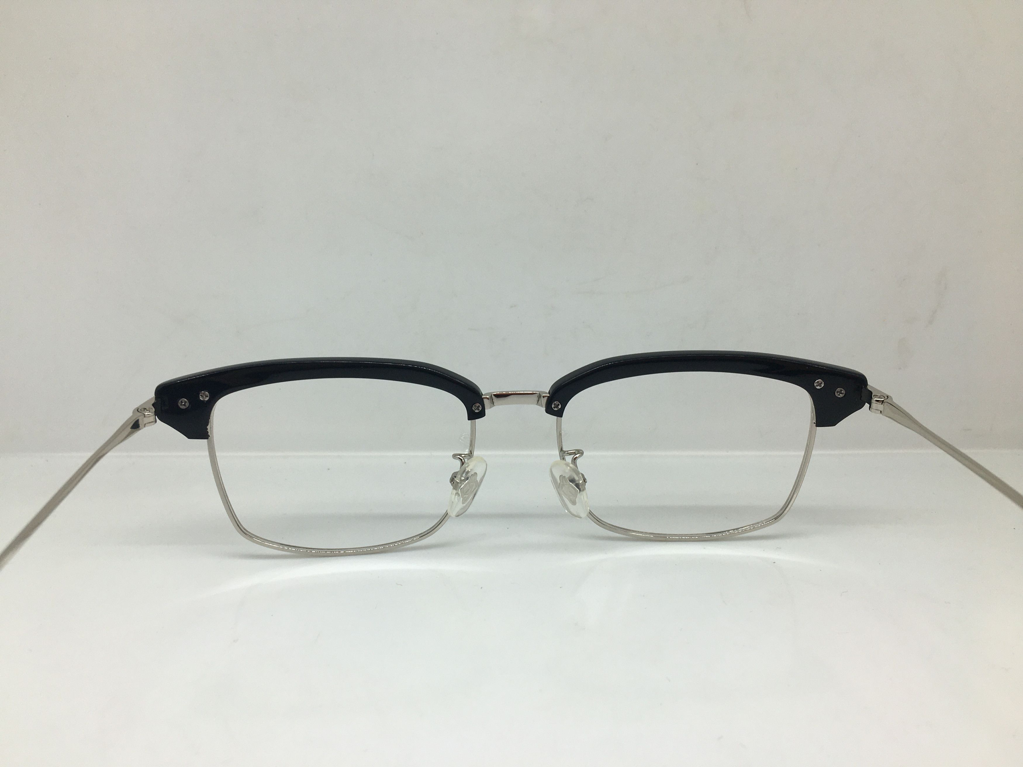 Other MOd Malcolm X Black Silver RX Eyeglasses Frame Size ONE SIZE - 4 Thumbnail