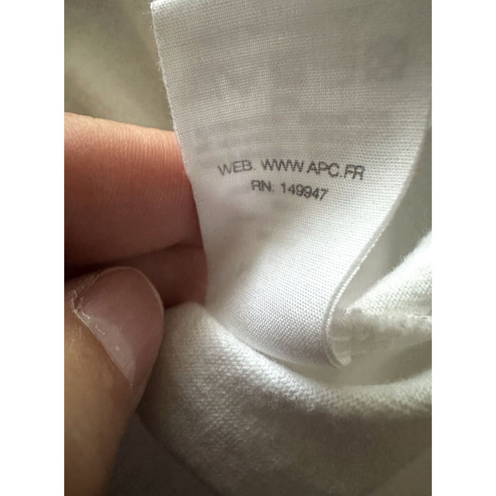 JJJJound JJJJOUND A.P.C. White XS Shirt Size US XS / EU 42 / 0 - 7 Thumbnail