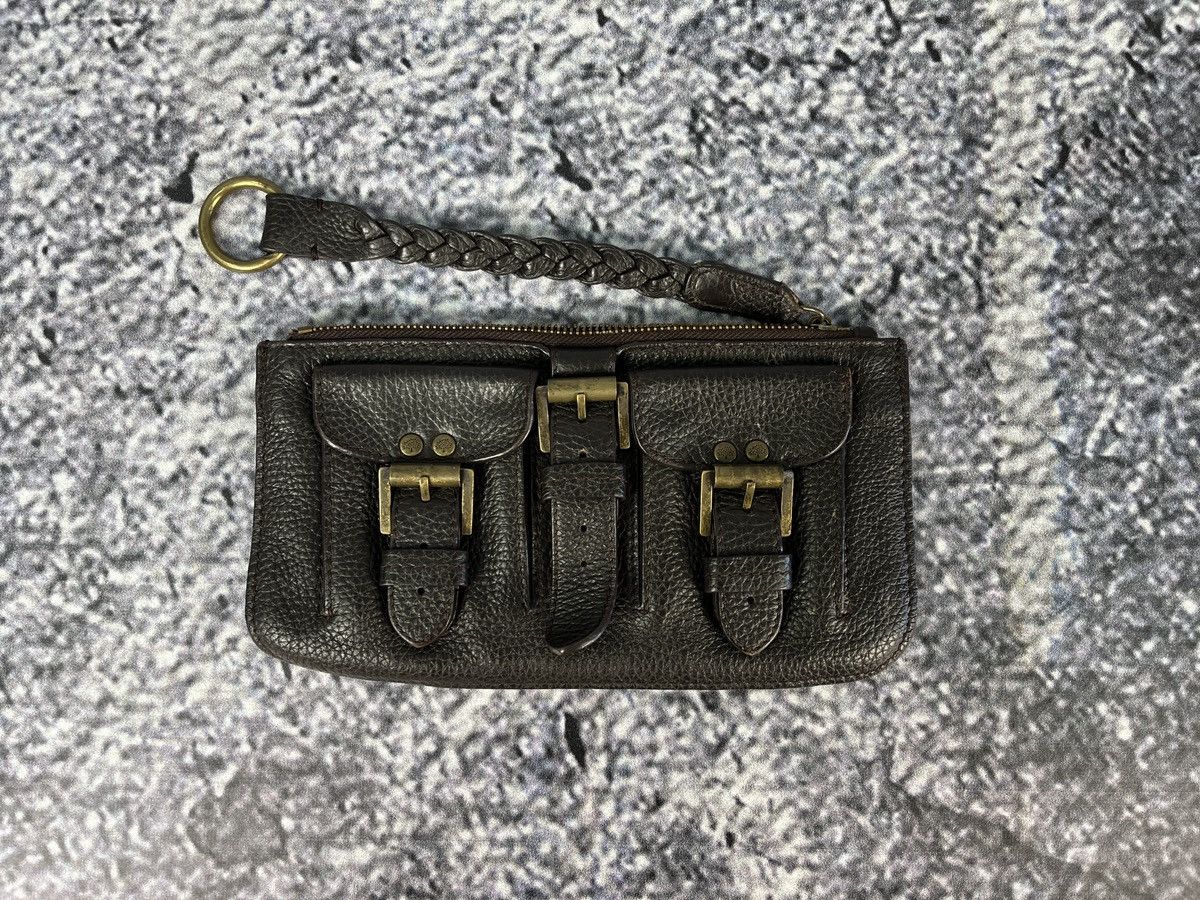 Mulberry Women’s Mulberry Vintage Leather Cosmetic Pouch Bag Makeup Size ONE SIZE - 1 Thumbnail