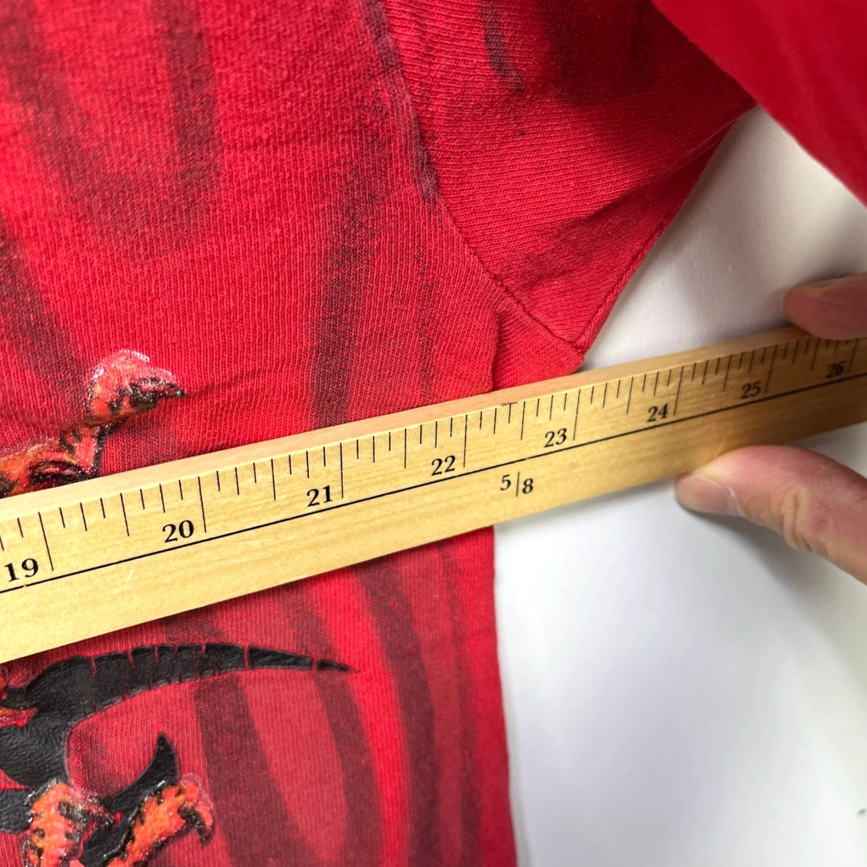 Vintage VINTAGE Dragon Flames Y2K JNCO Style T Shirt XL Shirt Men Red XL Dragon Flames Y2K JNCO Style T Shirt Vintage Mens XL Red Size US XL / EU 56 / 4 - 6 Thumbnail