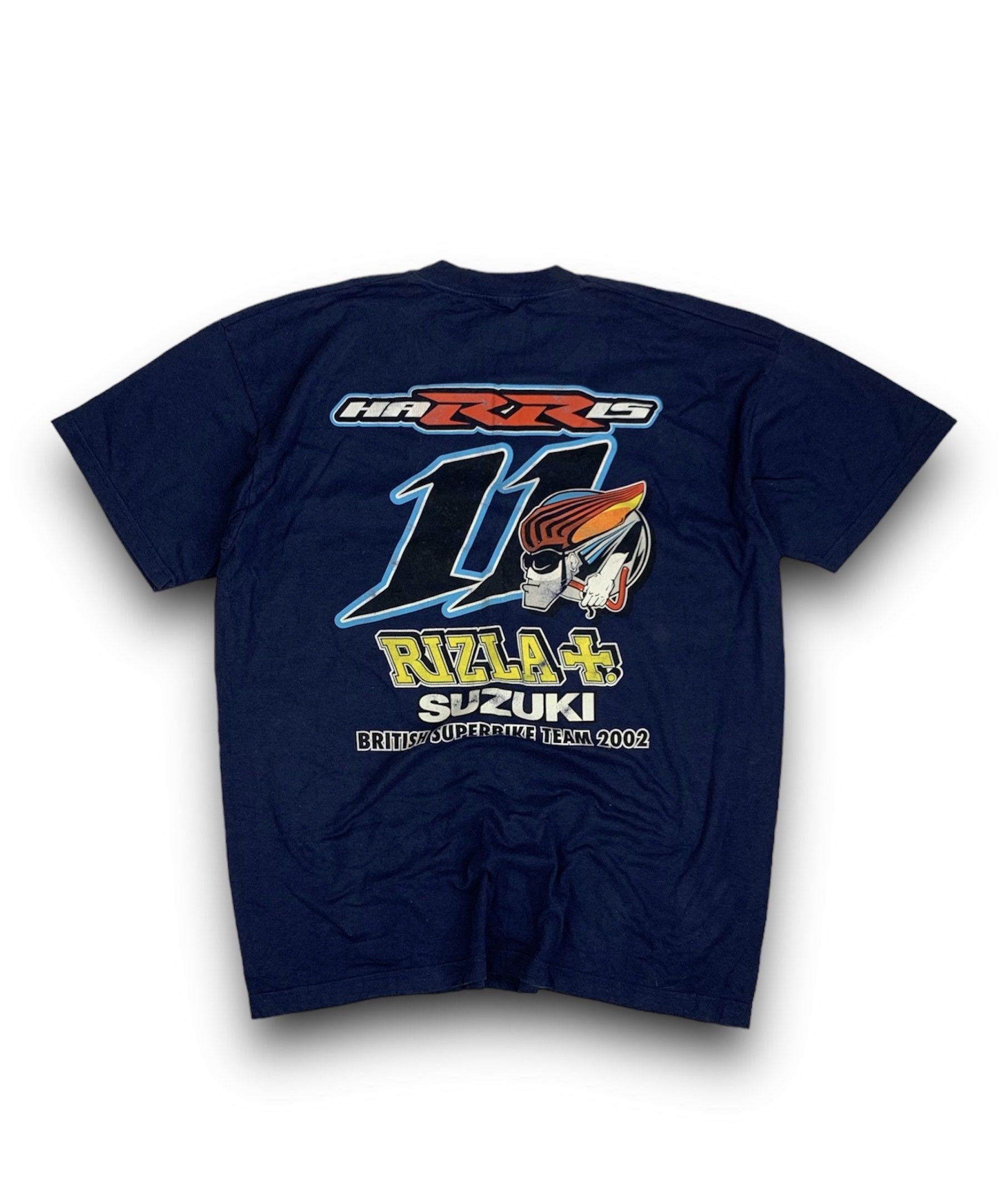 Vintage Suzuki Rizla Racing Vintage T-Shirt Size XL Size US XL / EU 56 / 4 - 2 Thumbnail