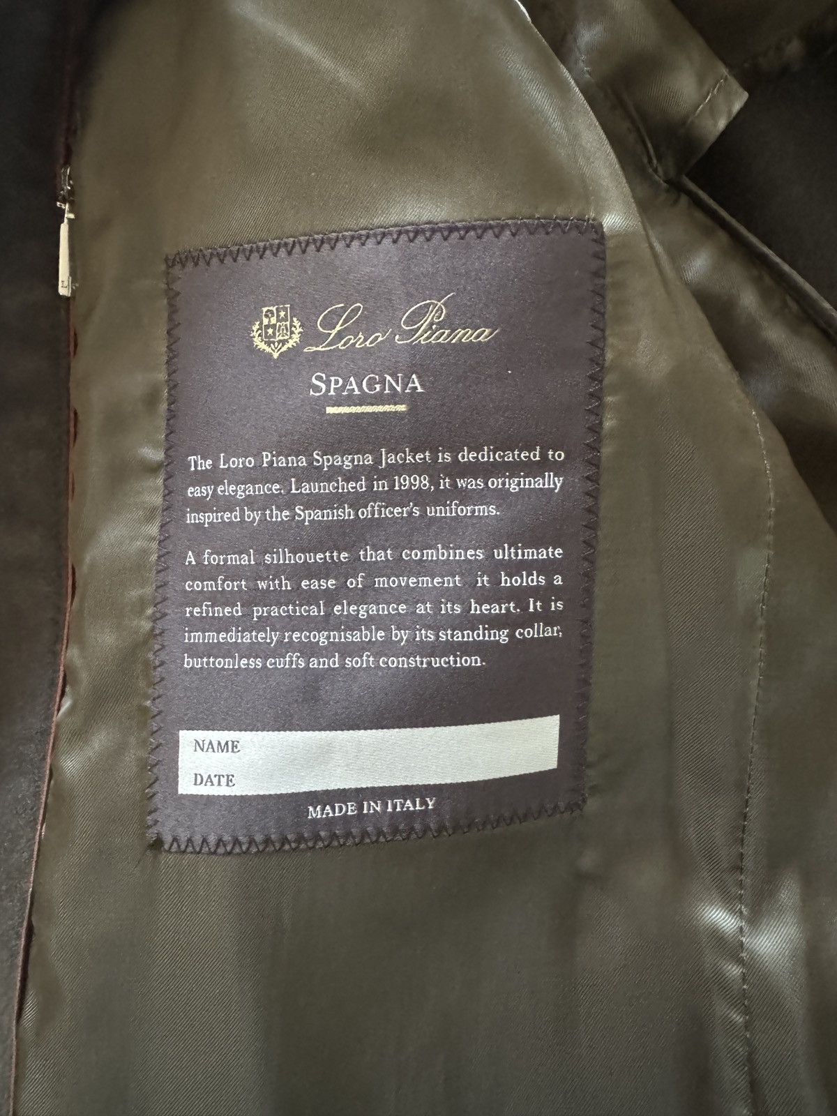 Loro Piana Spagna Jacket Size 36R - 4 Thumbnail