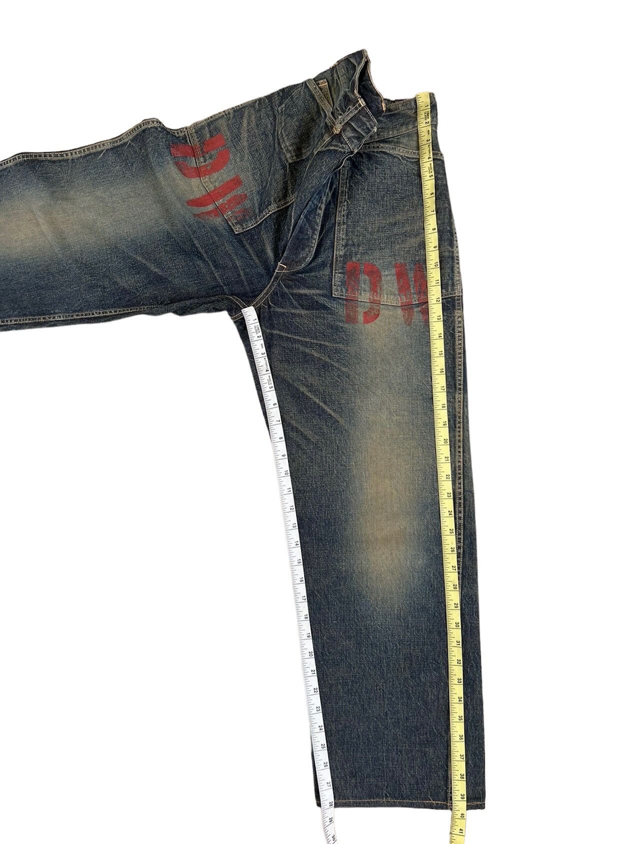 Warehouse Warehouse DW WWII US Military Style Buckle Back Denim Pant Size US 32 / EU 48 - 5 Thumbnail