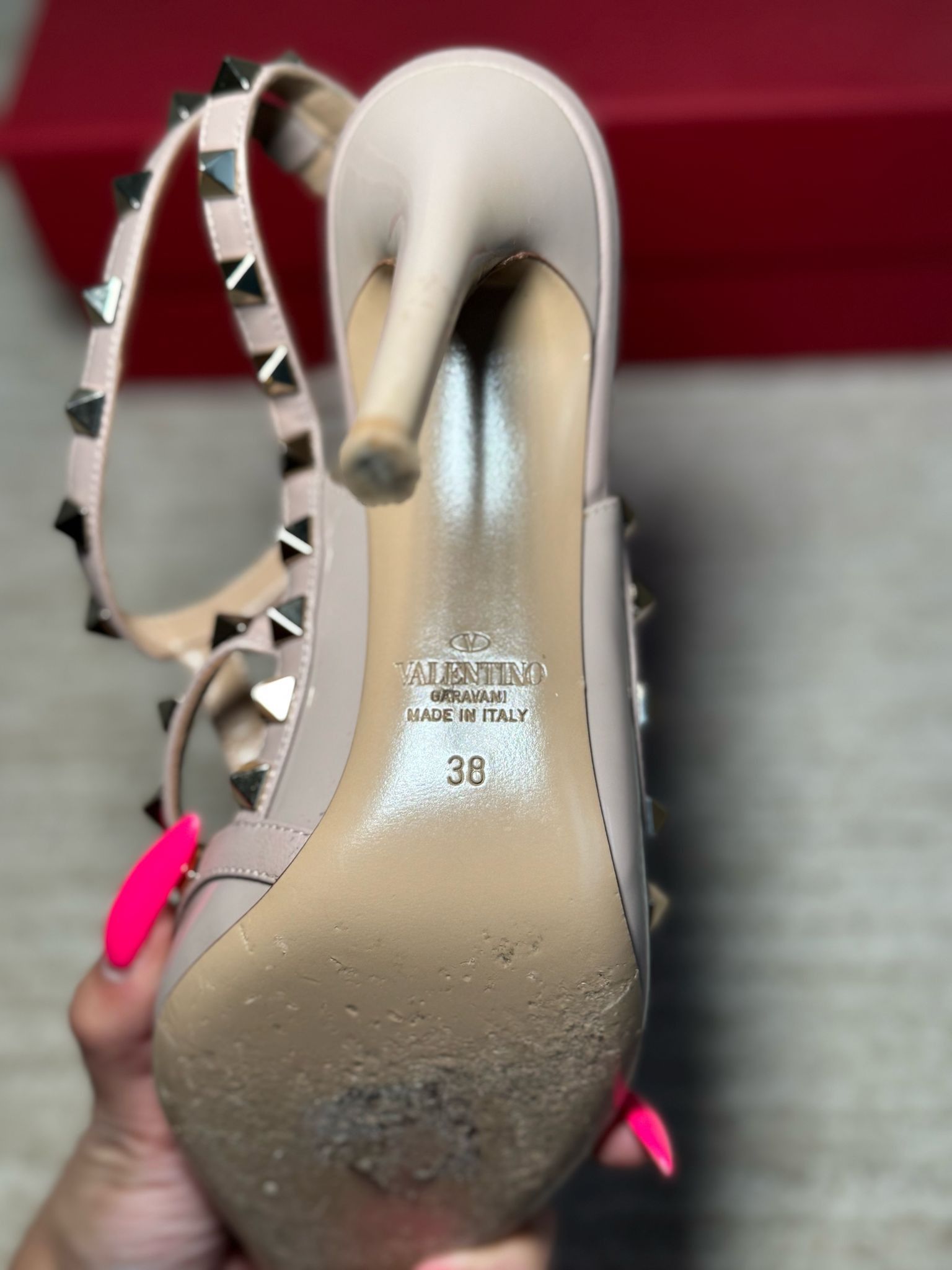 Valentino VALENTINO ANKLE STRAP Size US 8 / IT 38 - 17 Thumbnail