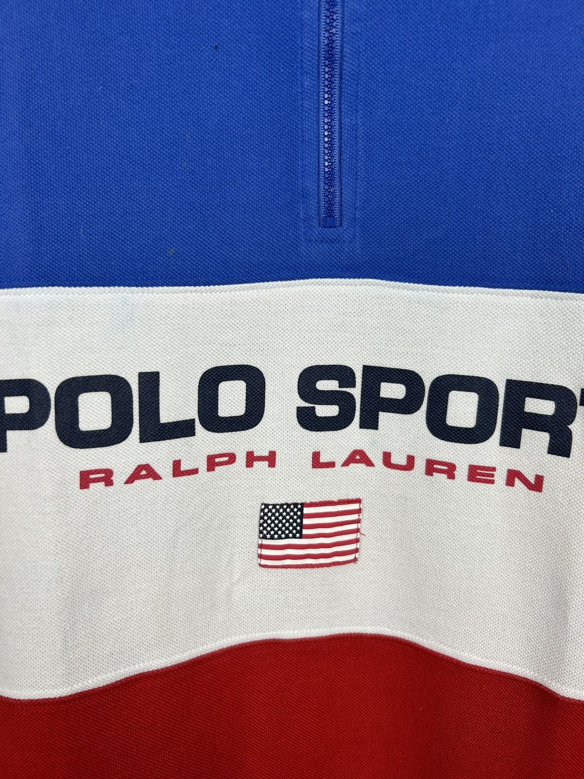 Polo Ralph Lauren Vintage Polo Sport Ralph Laurent Polo Shirt Size US XL / EU 56 / 4 - 14 Thumbnail
