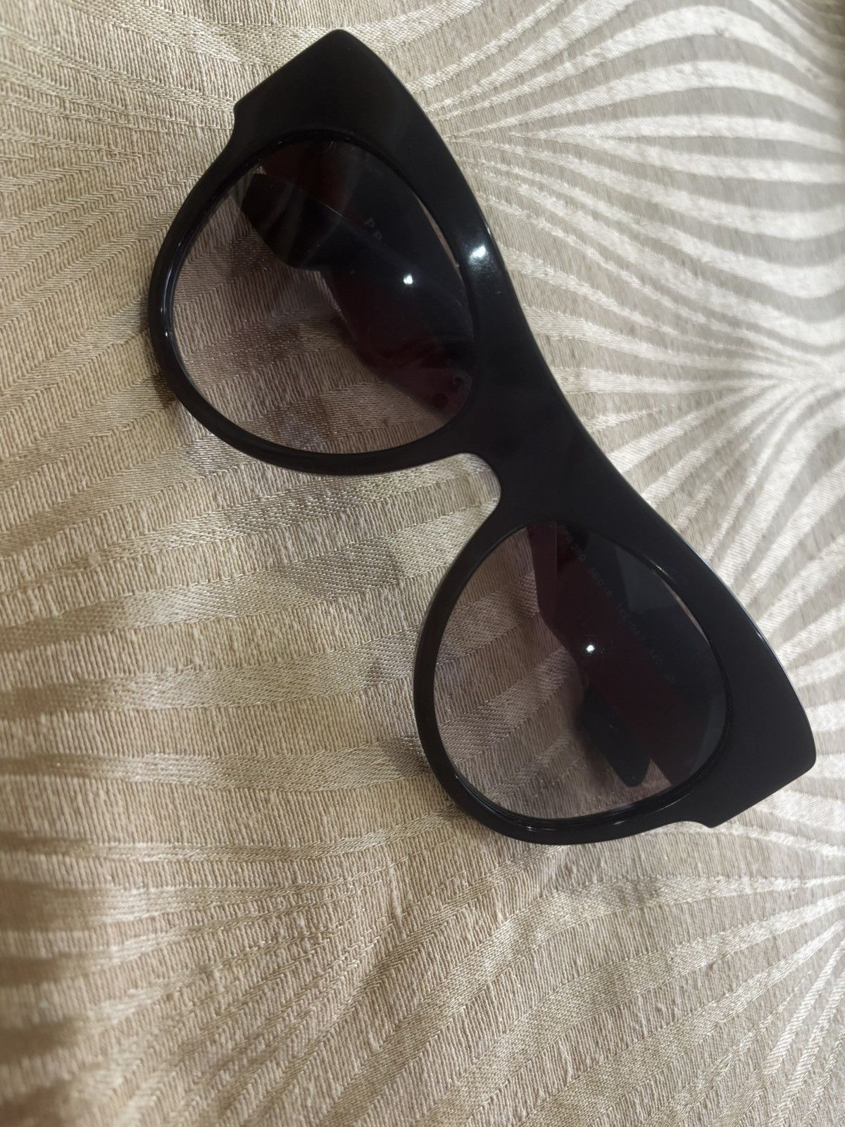 Prada Prada Sunglasses Black/Navy Red Gold Logo Designer Frames Size ONE SIZE - 6 Thumbnail