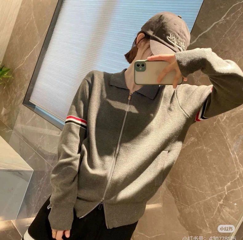 Thom Browne Thom Browne Colorful Zip Cardigan Sweater - dmc Size US S / EU 44-46 / 1 - 1 Thumbnail