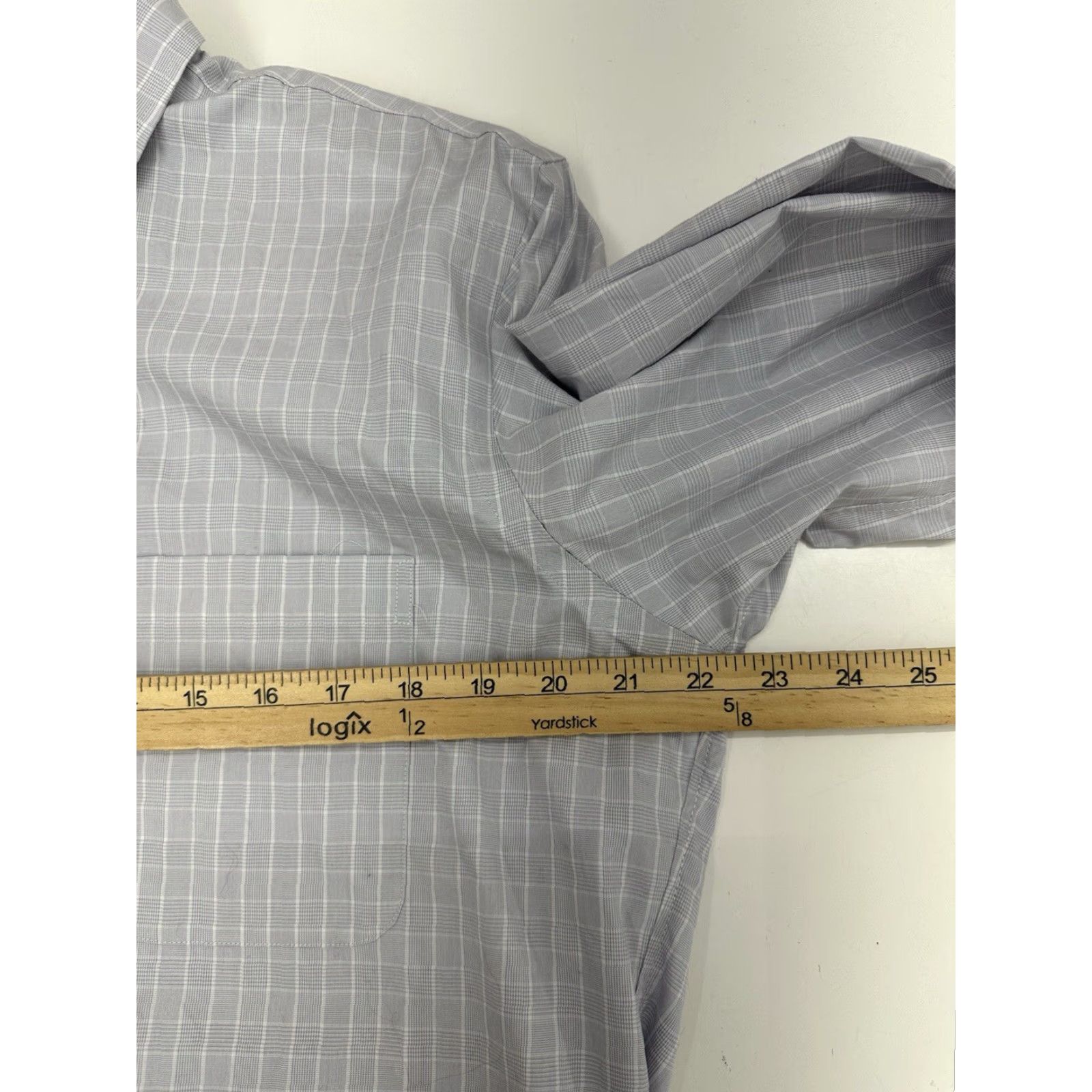 Vintage Kirkland Signature Button-Up Shirt Mens 15.5 Long Sleeve Plaid Cotton Regular Classic Outdoor Size US L / EU 52-54 / 3 - 7 Thumbnail