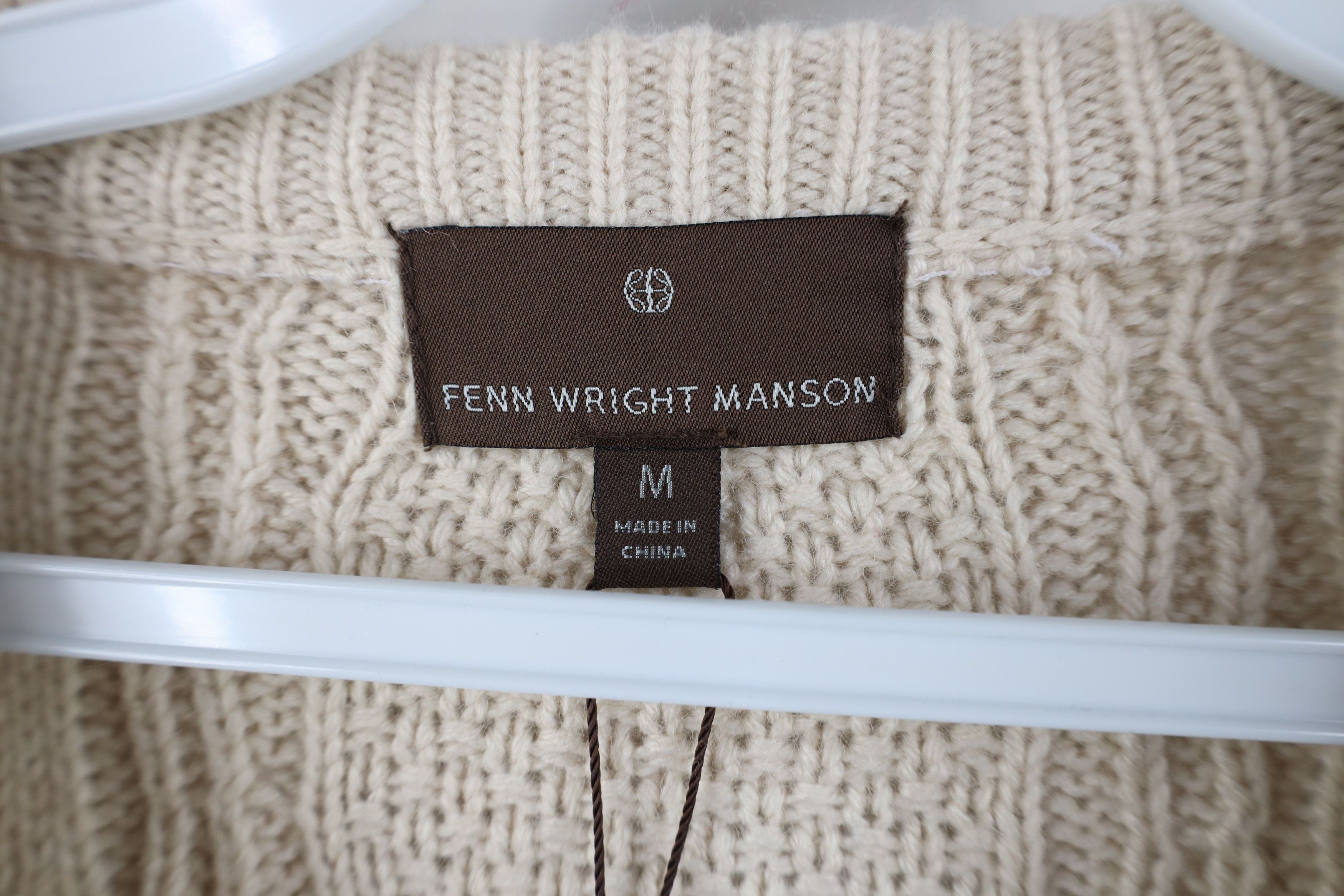 Vintage Deadstock Vintage Y2K Streetwear Wool Fisherman Sweater Size M / US 6-8 / IT 42-44 - 8 Thumbnail