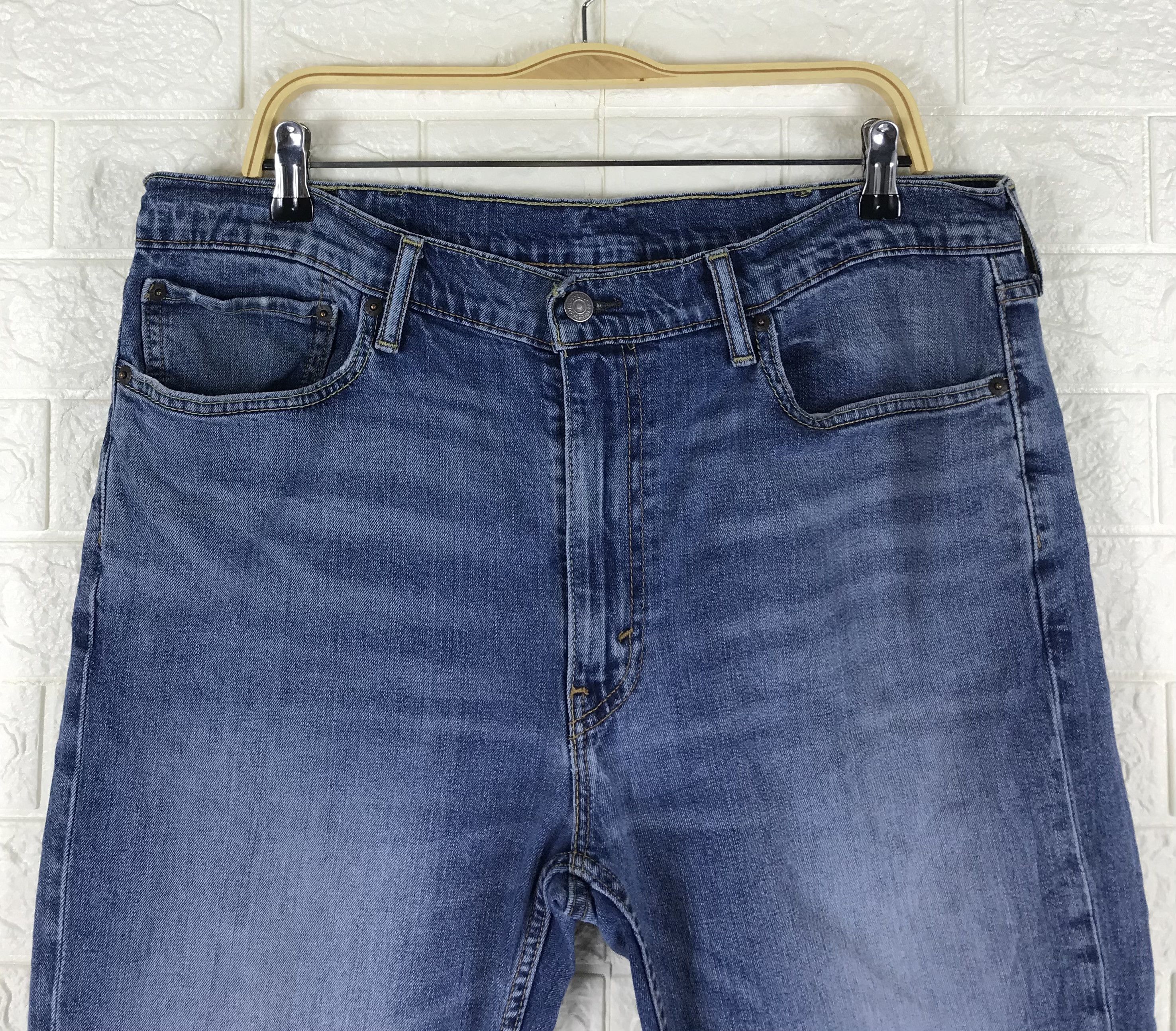 Levi's Vintage Levi's 514 Straight Fit Cut Jeans Faded Blue Denim Size US 38 / EU 54 - 2 Thumbnail
