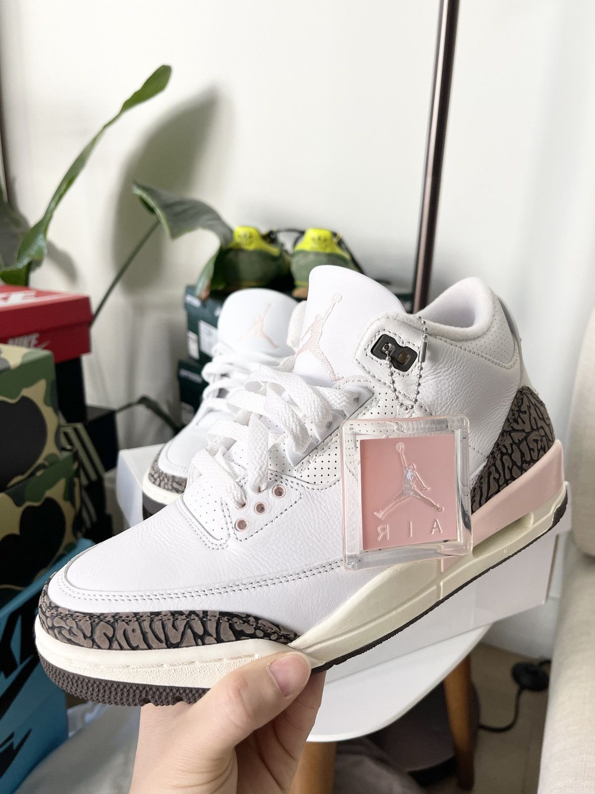 image of Jordan Nike Air Jordan 3 Retro Neapolitan Dark Mocha (Deadstock) Shoes, Men's (Size 8)