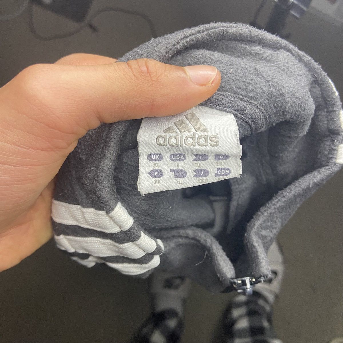 Adidas × Vintage The Vintage Adidas Fleece Jacke (XL) 90er Retro Pullover Size US XL / EU 56 / 4 - 3 Thumbnail
