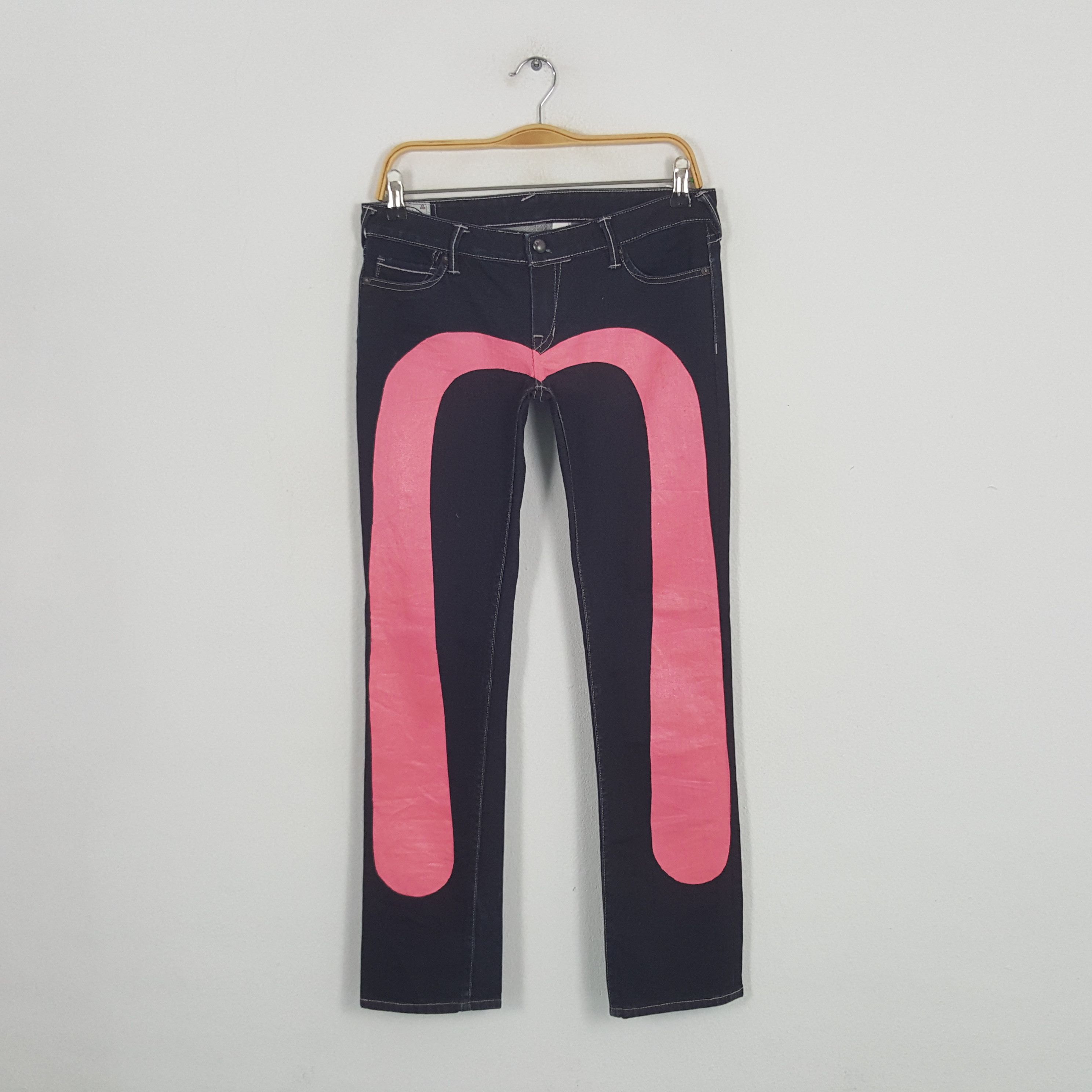 Evisu × Japanese Brand × Vintage Vintage Evisu Japanese Brand Daicock Custom Art Denim Jeans Size US 30 / EU 46 - 1 Thumbnail
