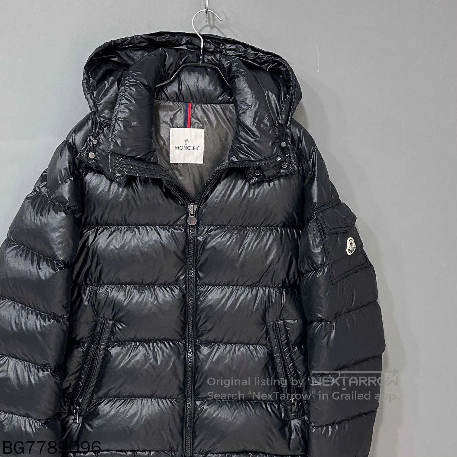 Moncler black maya hooded down jacket Moncler. Size US XXL / EU 58 / 5 - 7 Thumbnail