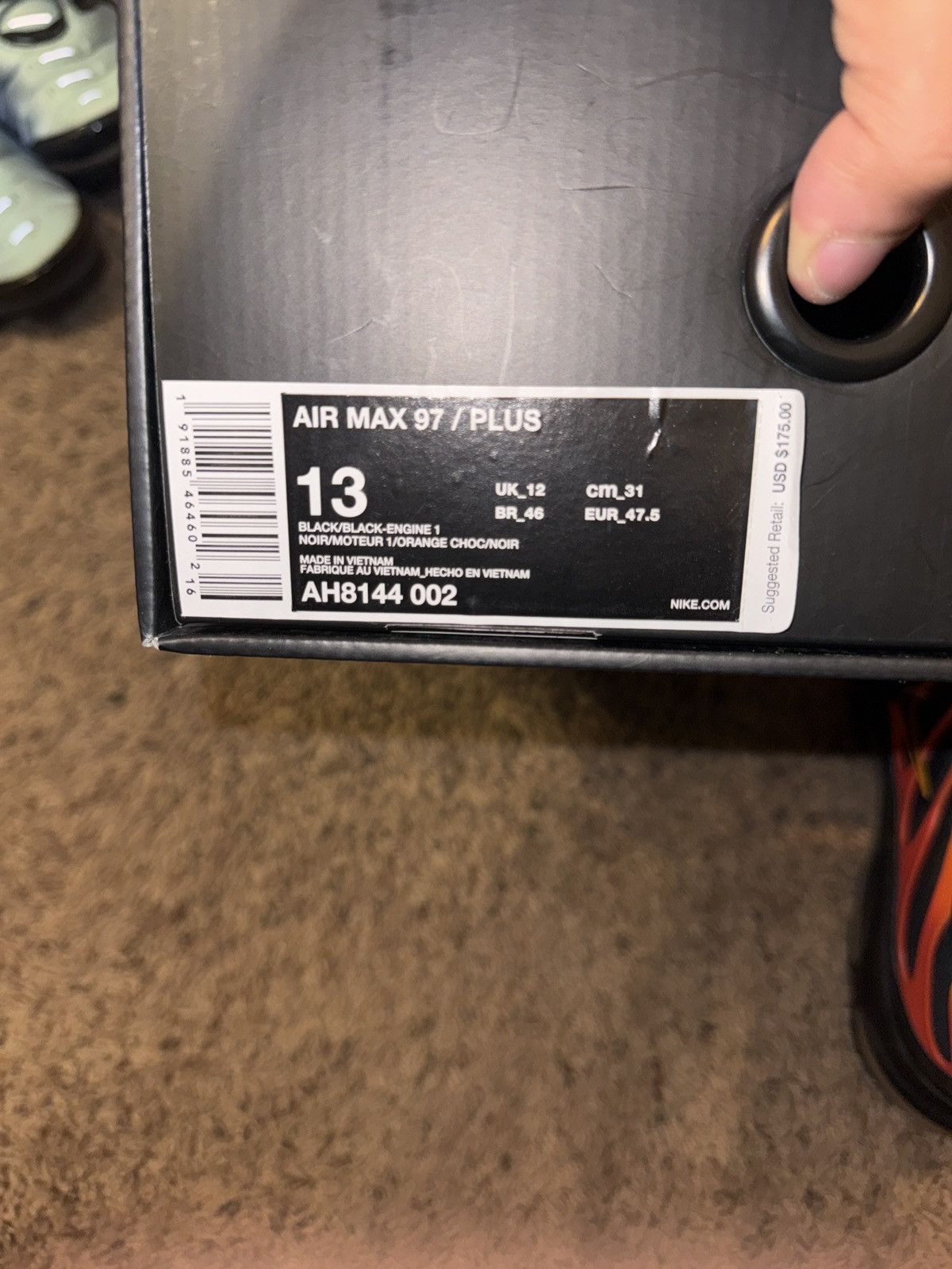Nike Men's Nike Air Max 97 Plus Size US 13 / EU 46 - 10 Thumbnail