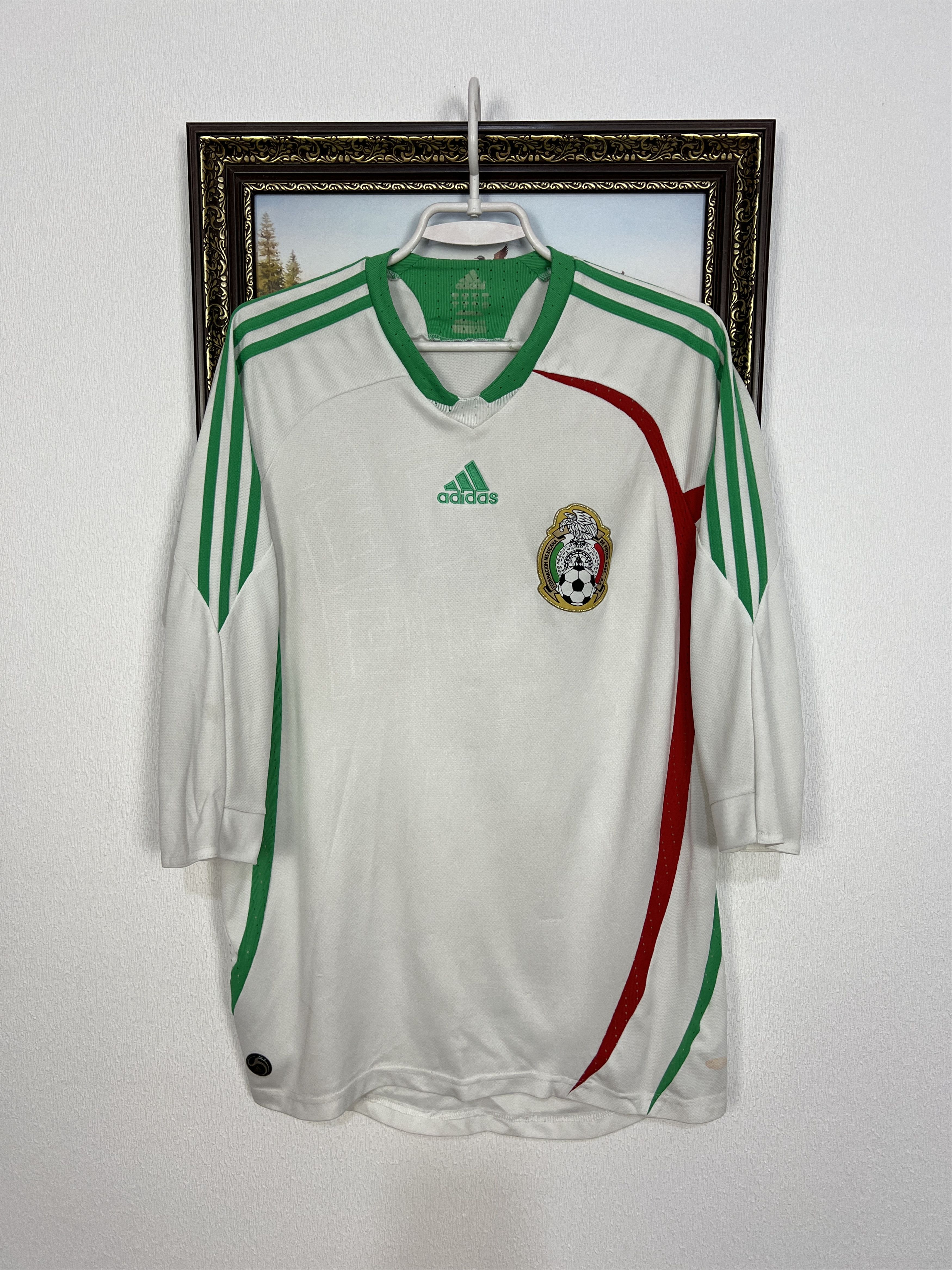 Adidas Mexico Away football shirt Soccer Jersey National Trikot Size US M / EU 48-50 / 2 - 1 Thumbnail