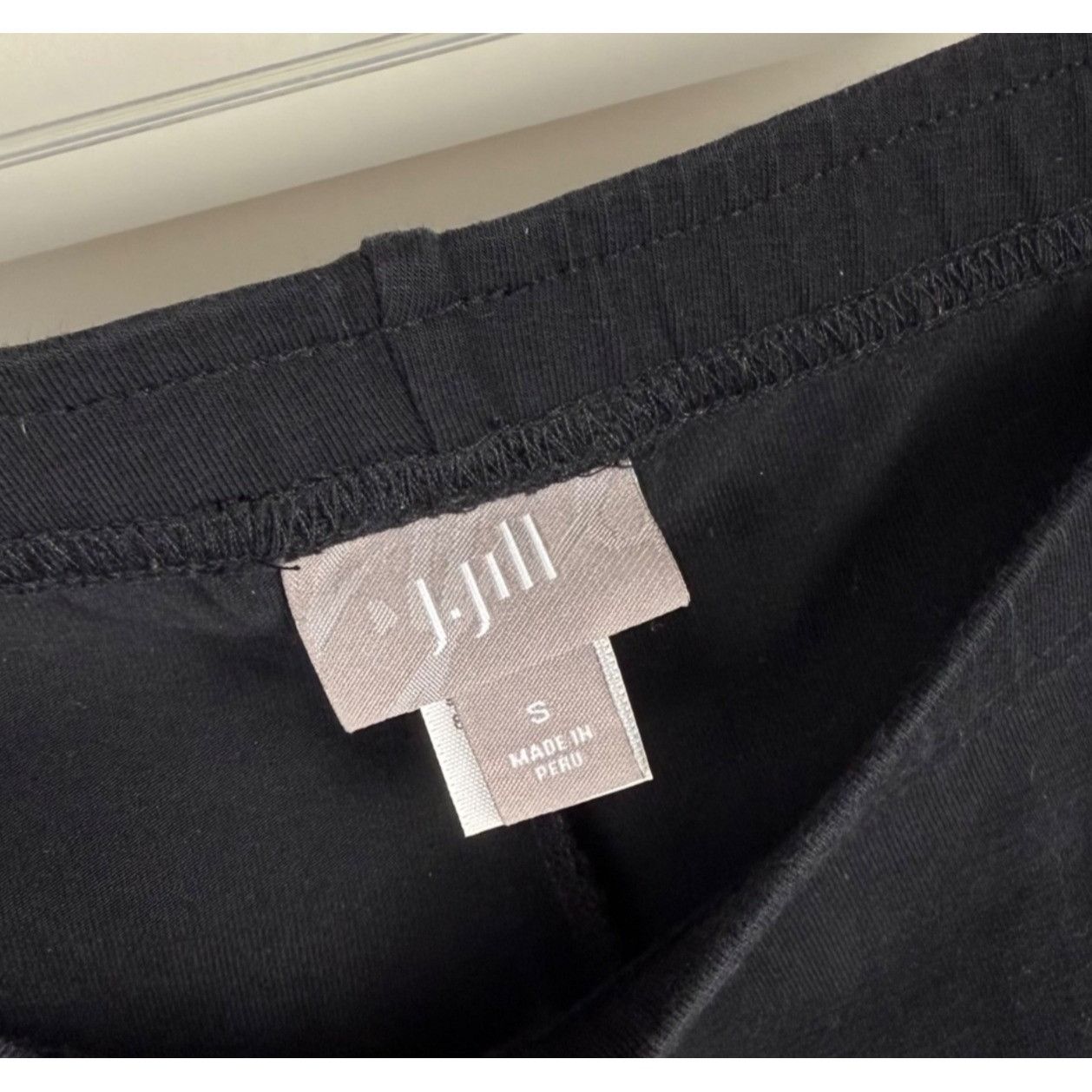 J. Jill J. Jill Women's Black Leggings Size S Size 27" / US 4 / IT 40 - 2 Thumbnail