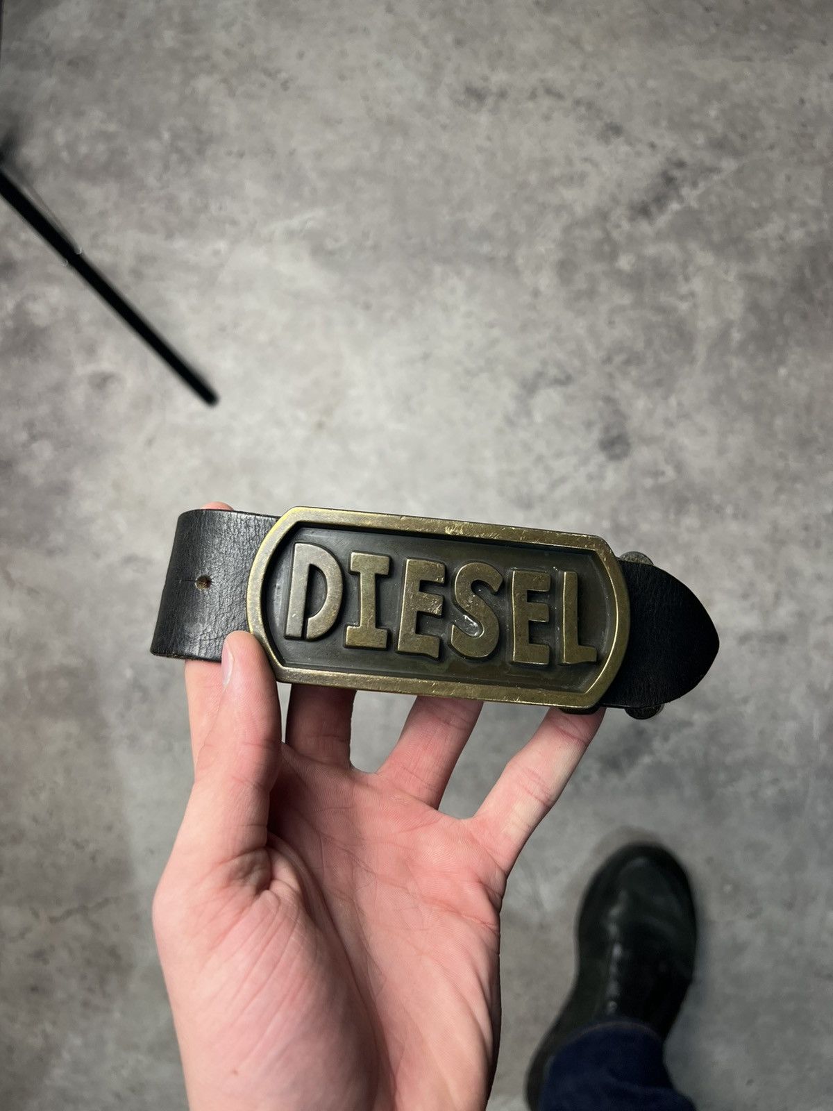 Diesel Y2K Vintage Diesel Big Logo Belts Streetwear USA rare style Size ONE SIZE - 2 Thumbnail