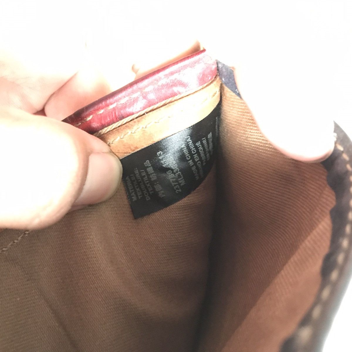 Fossil × Leather × Vintage Vintage Fossil Black Leather Wallet Bilfold Purse more slot Size ONE SIZE - 10 Thumbnail