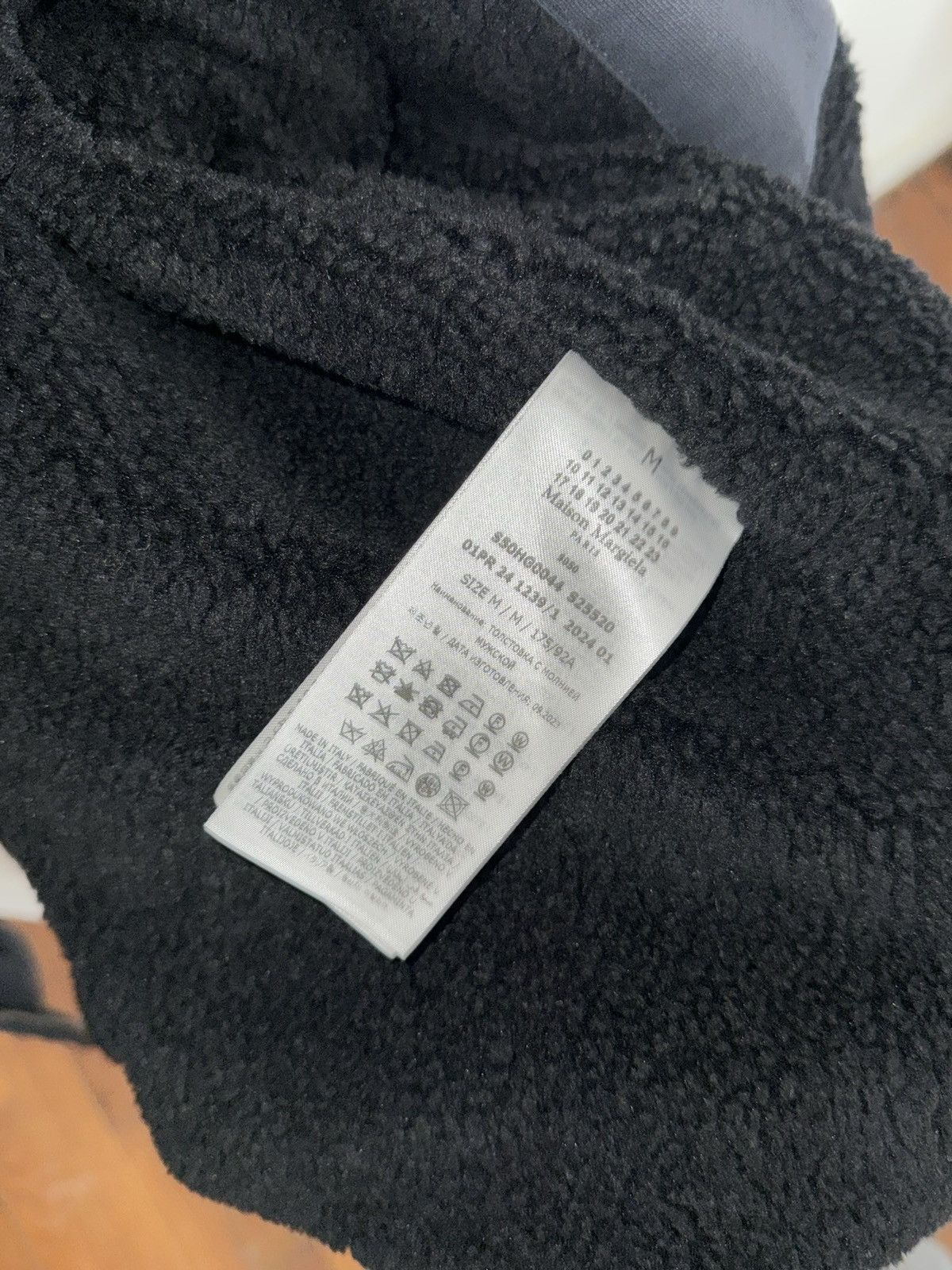Maison Margiela Maison Margiela Oversized zipper fleece hoodie Size US M / EU 48-50 / 2 - 11 Thumbnail