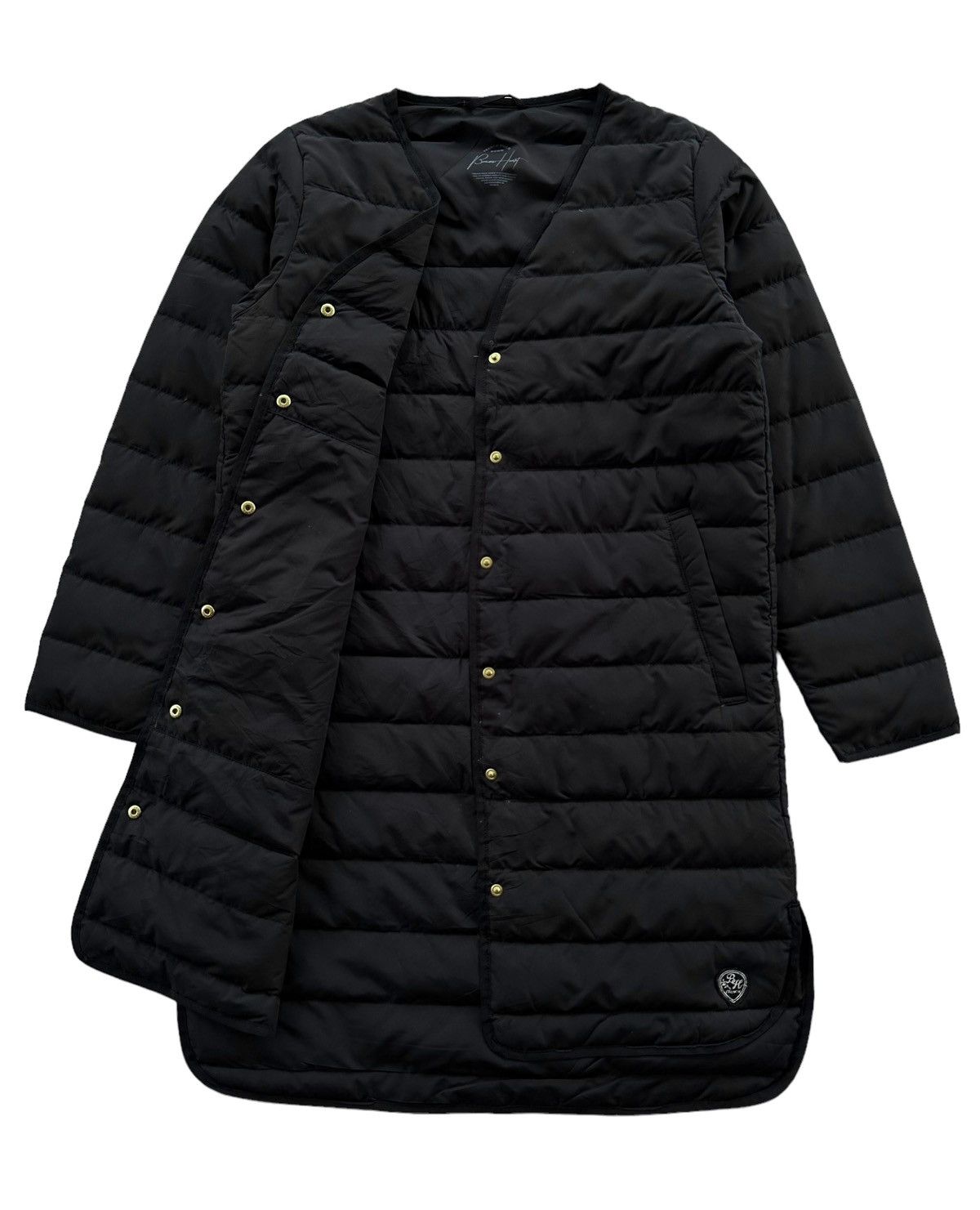 Beams Japan BEAMS HEART French Duck Down Quilted Jacket Black Size M Size US M / EU 48-50 / 2 - 1 Thumbnail