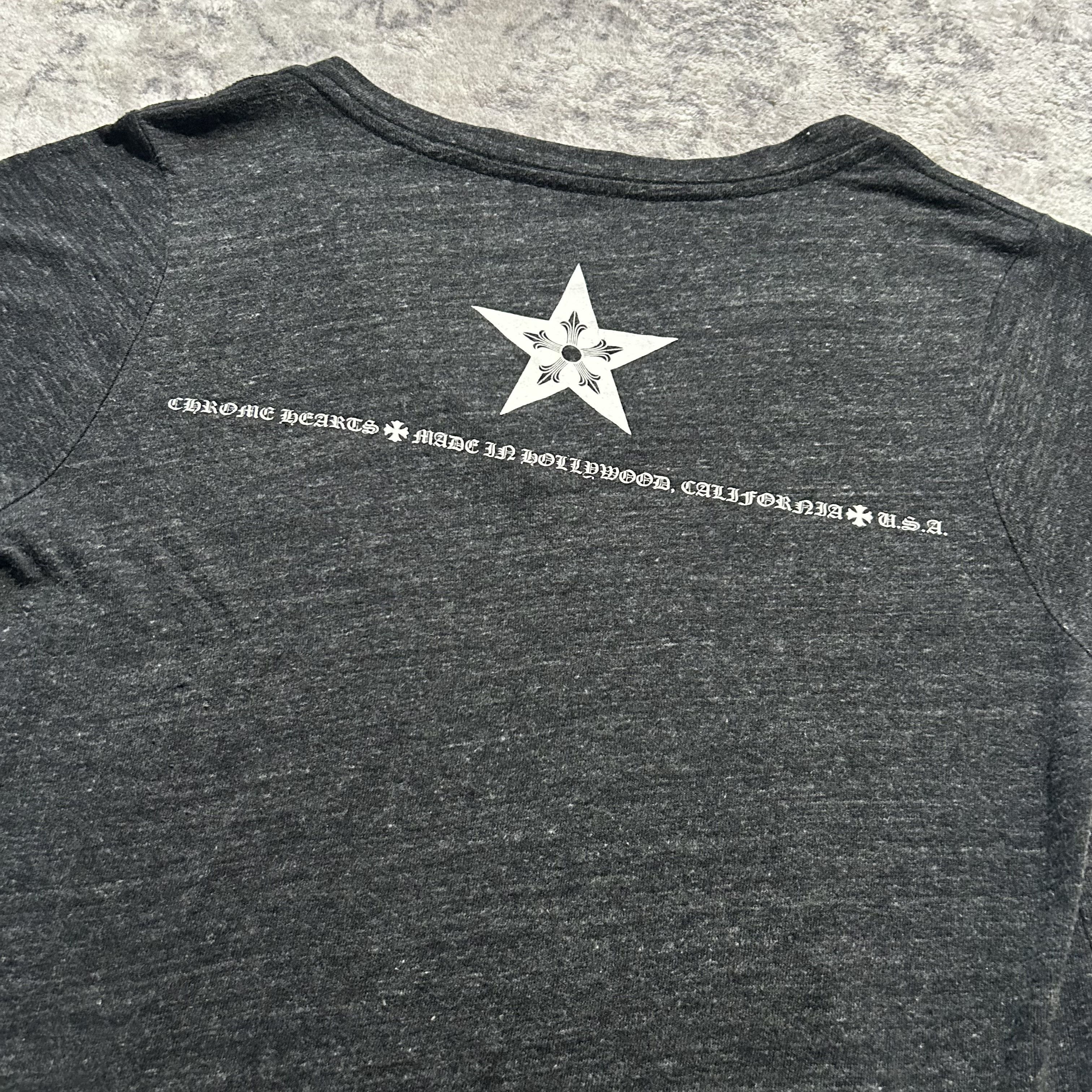 Chrome Hearts Chrome Hearts Vintage Hollywood Tee Shirt Size US L / EU 52-54 / 3 - 11 Thumbnail