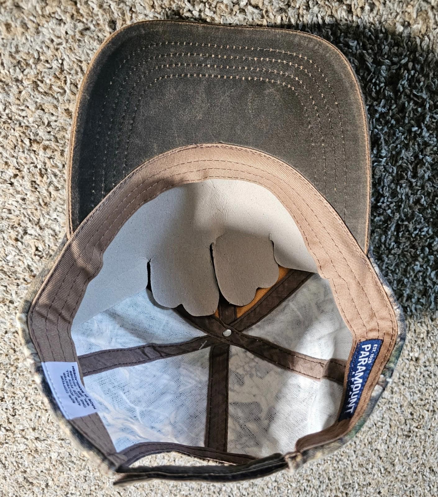 Designer Potter's Poultry Real Tree CAMO Paramount hat NWT Size ONE SIZE - 4 Thumbnail