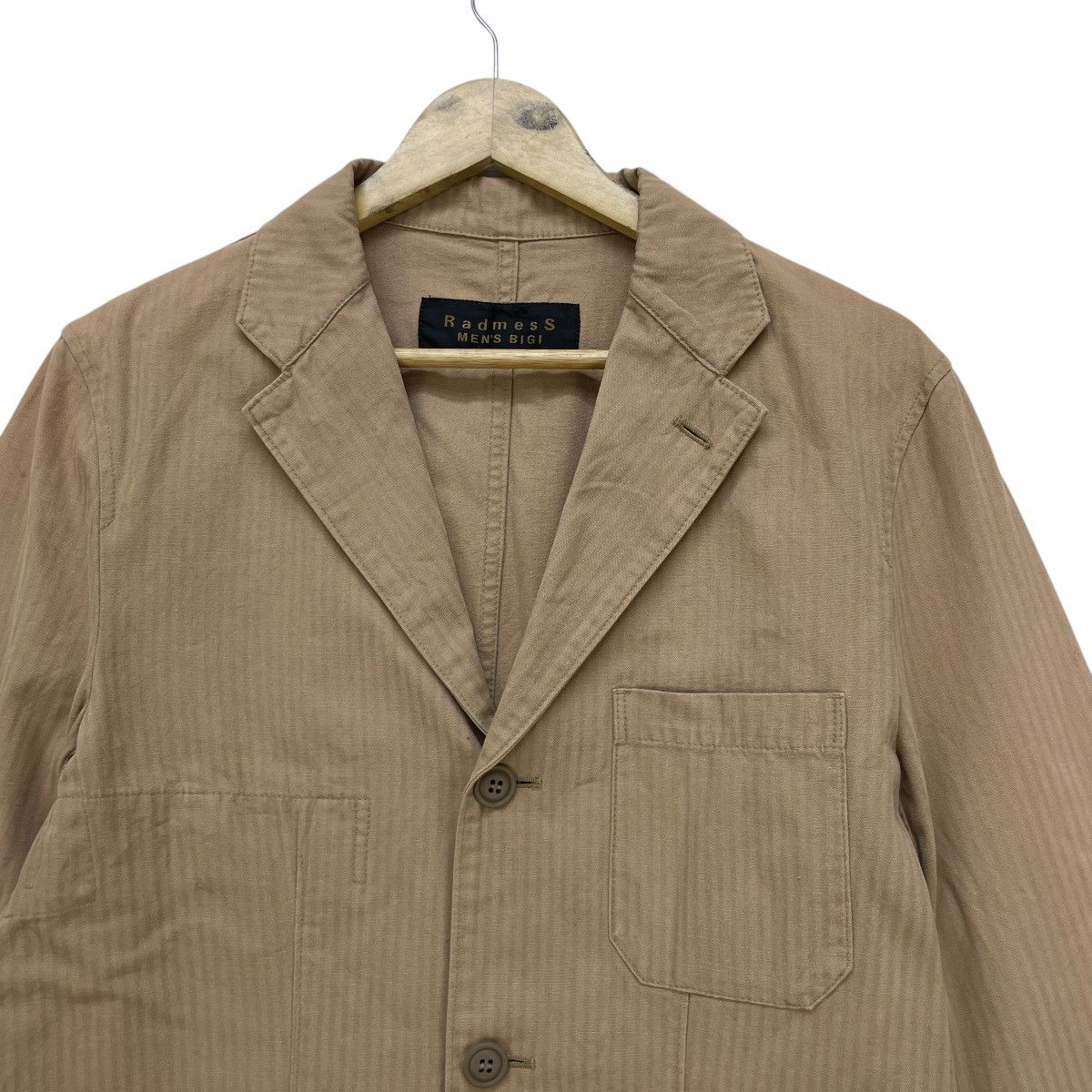 BIGI 💥Vintage Radmess Men Bigi Stripe Workwear Light Jacket Size US M / EU 48-50 / 2 - 3 Thumbnail