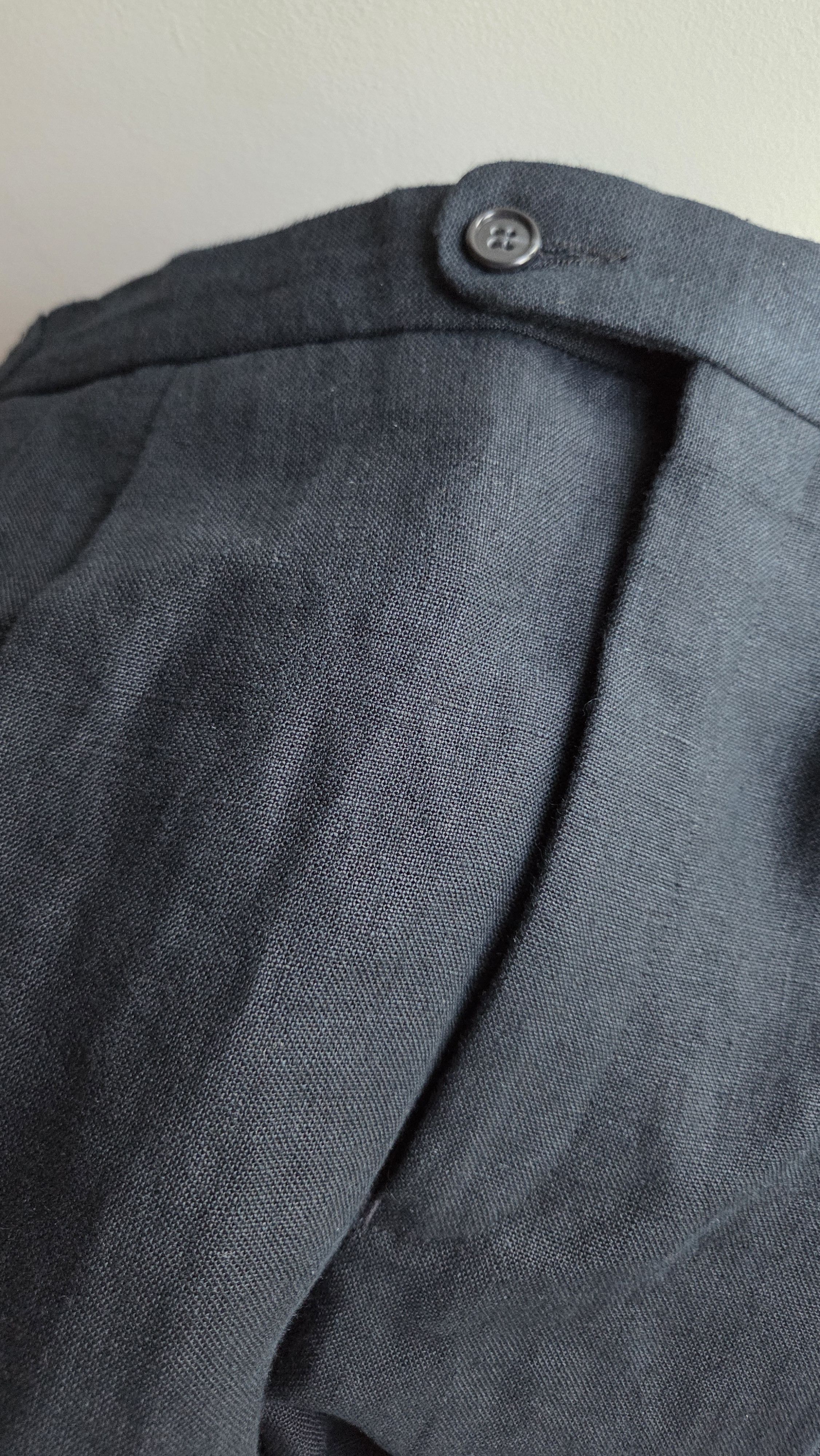 Other Benevento navy linen trousers Size US 36 / EU 52 - 3 Thumbnail