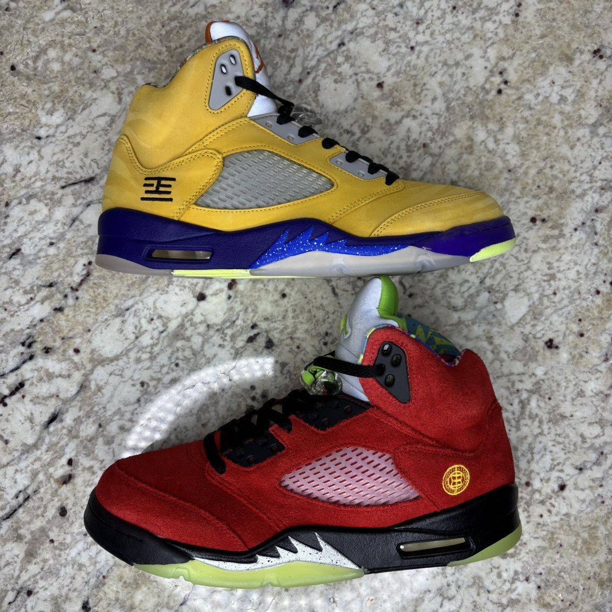 Jordan Brand Size 10 - Jordan 5 Retro What The Gently Worn No Box Size US 10 / EU 43 - 2 Thumbnail