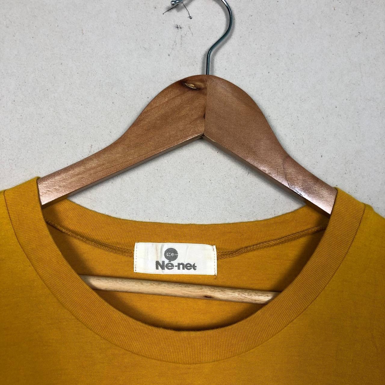 Issey Miyake Issey Miyake Ne-net Kitan Cat Eating Colorblock Tee Shirt Size US M / EU 48-50 / 2 - 5 Thumbnail