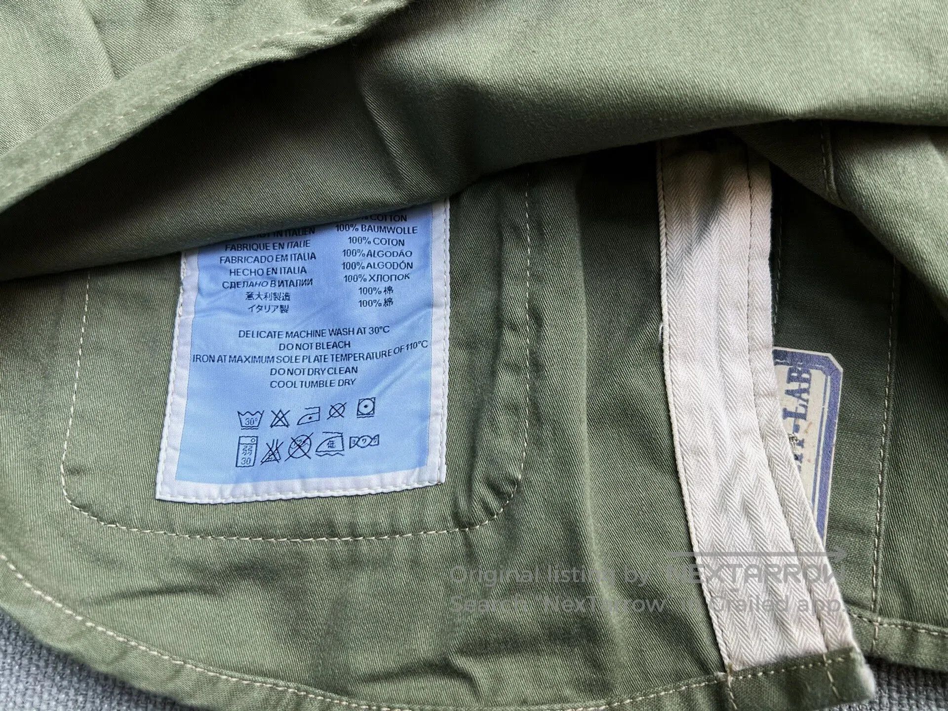 Scarti-Lab Classic Scarti Lab Shirt Jacket in Green. Size S / US 4 / IT 40 - 3 Thumbnail