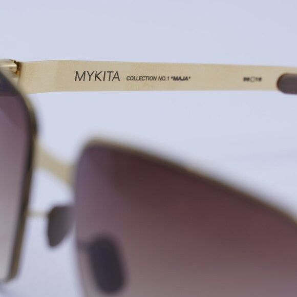 Mykita Mykita NO1 MAJA 006 Sunglasses Gold Frame-Lowest price! Size ONE SIZE - 6 Thumbnail