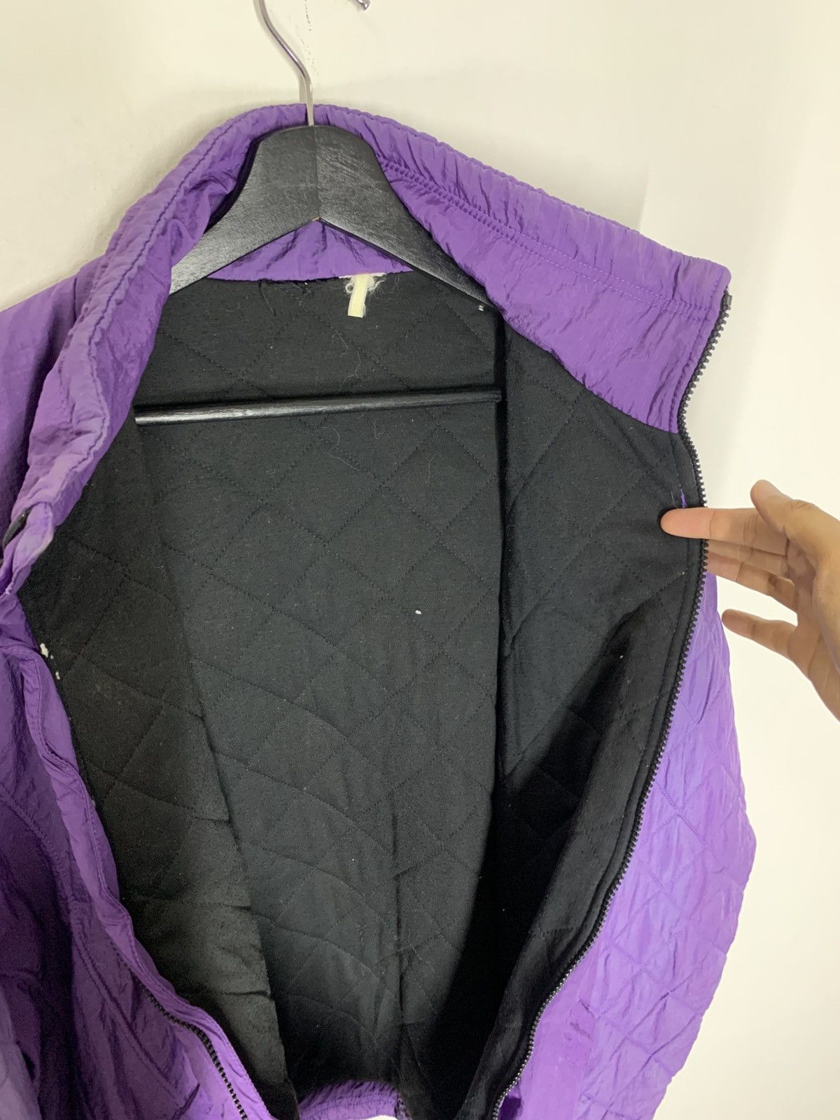 Nike × Vintage Vintage NIKE AIR JORDAN Puffer Quilted Jacket Size US L / EU 52-54 / 3 - 6 Thumbnail