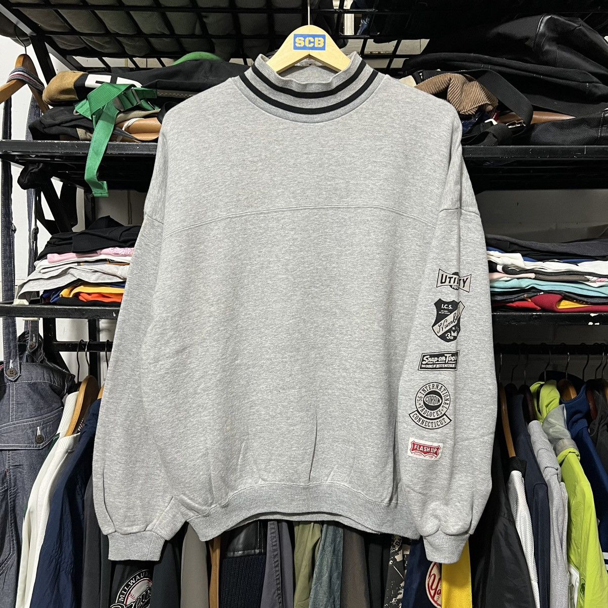 Japanese Brand × Vintage Leems company japan sweatshirt crewneck Size US M / EU 48-50 / 2 - 4 Thumbnail