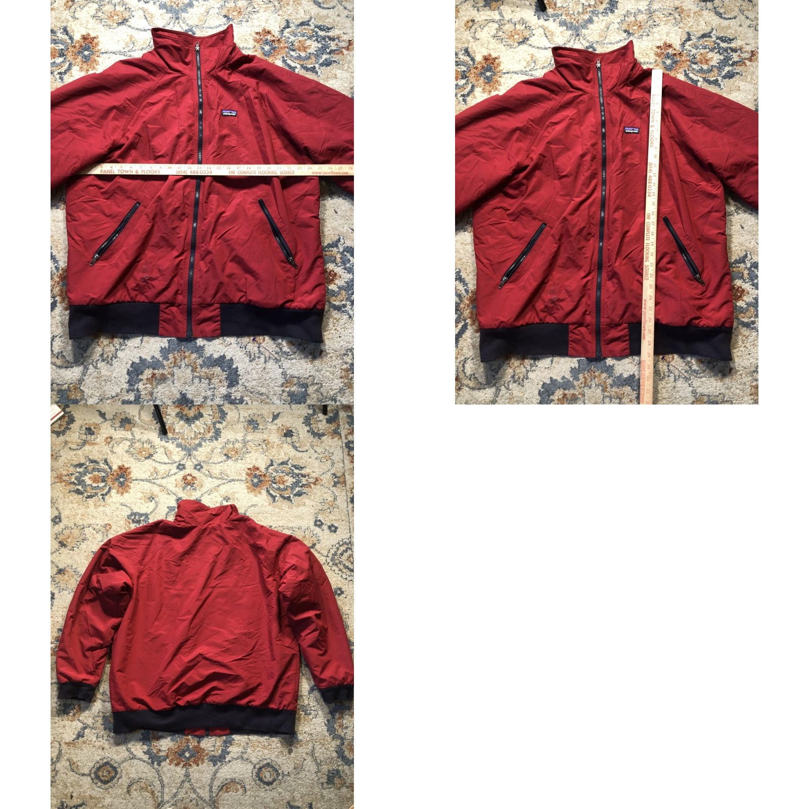 Patagonia Patagonia Jacket Mens XXL Red Bomber Synchilla Fleece Lined Full Zip Size US XXL / EU 58 / 5 - 8 Thumbnail
