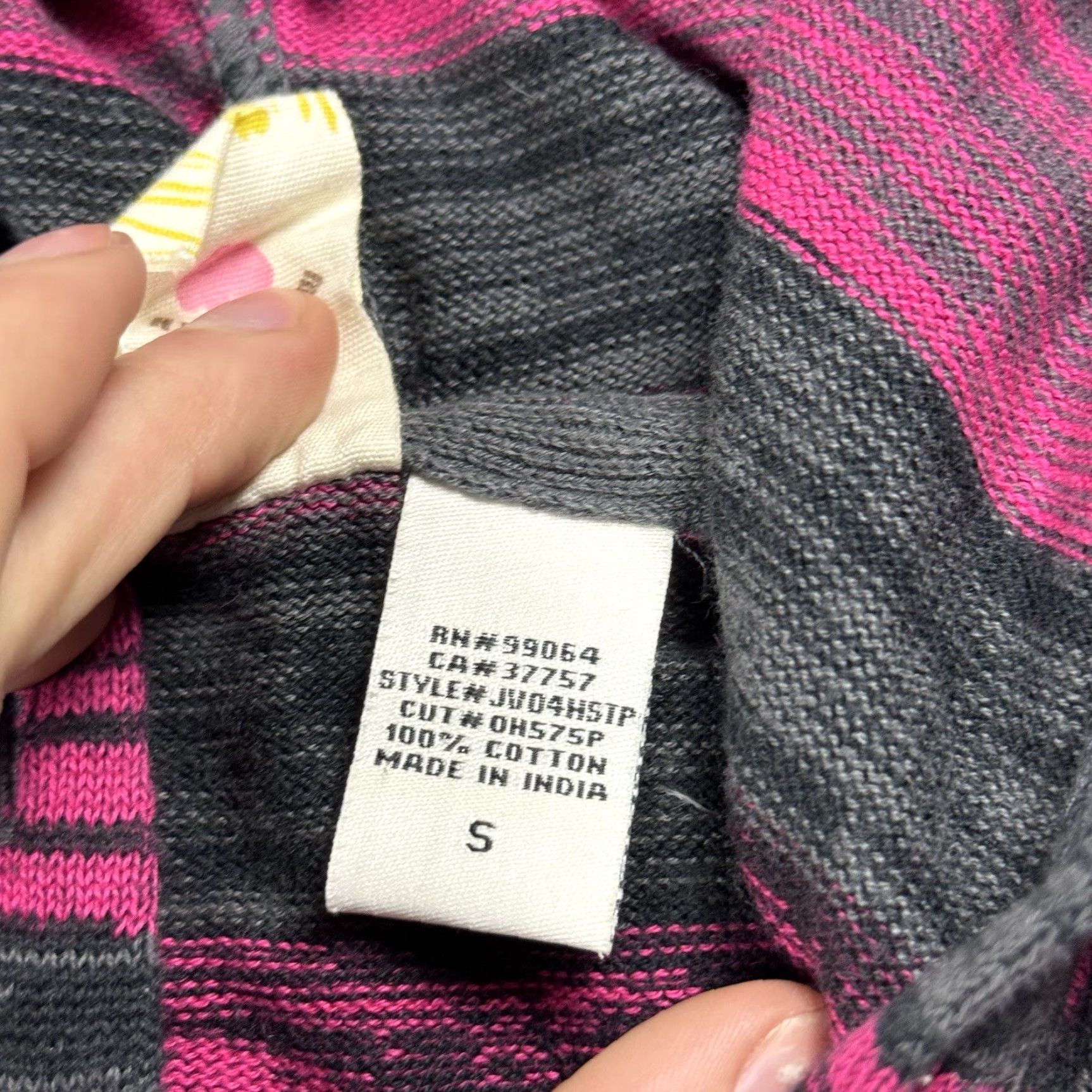 Billabong VINTAGE Billabong Striped Hoodie Full Zip Sweater Women Size S Pink 90s Surf Skate Size S / US 4 / IT 40 - 5 Thumbnail