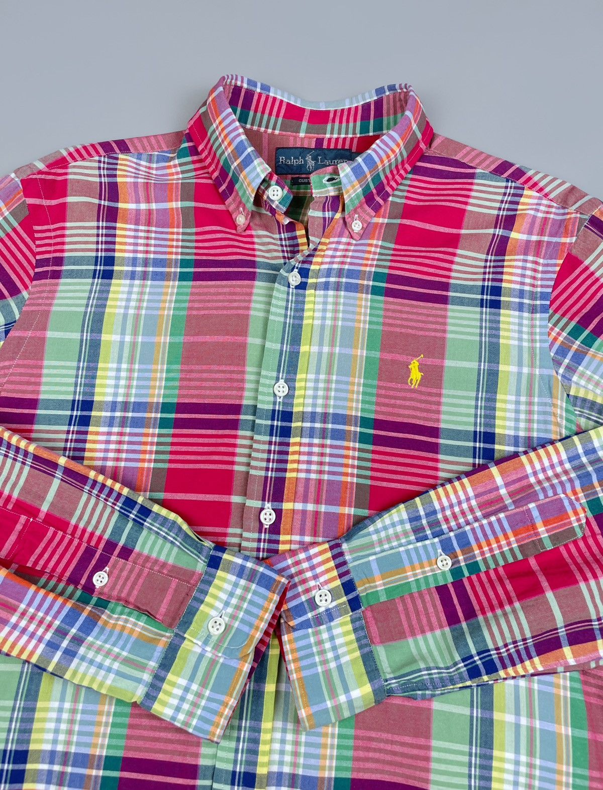 Ralph Lauren Ralph Lauren Vintage Multicoloured Checked LS Shirt Size M Size US M / EU 48-50 / 2 - 8 Thumbnail