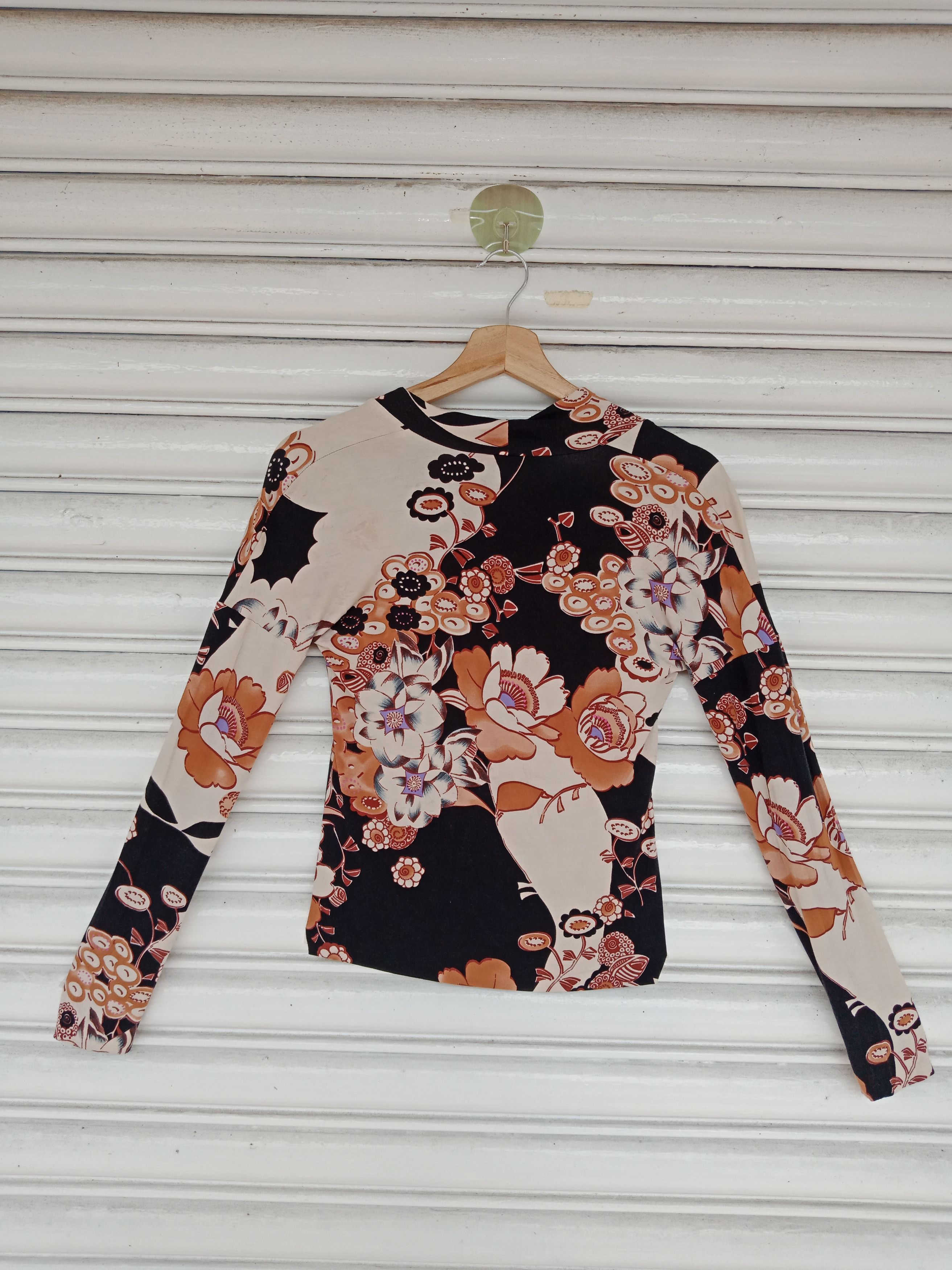 Etro × KMRii Etro Viscose Elasthane Flowers Made in Italy Size US S / EU 44-46 / 1 - 2 Thumbnail
