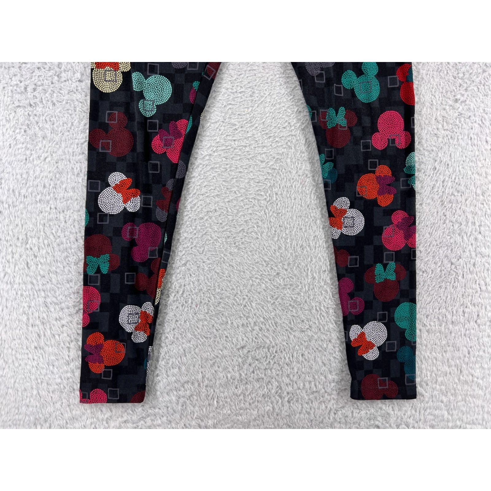 Vintage LuLaRoe Disney Leggings Womens Tall & Curvy Mickey Minnie Animal Print All Over Print Print Size 42" / US 20 - 5 Thumbnail