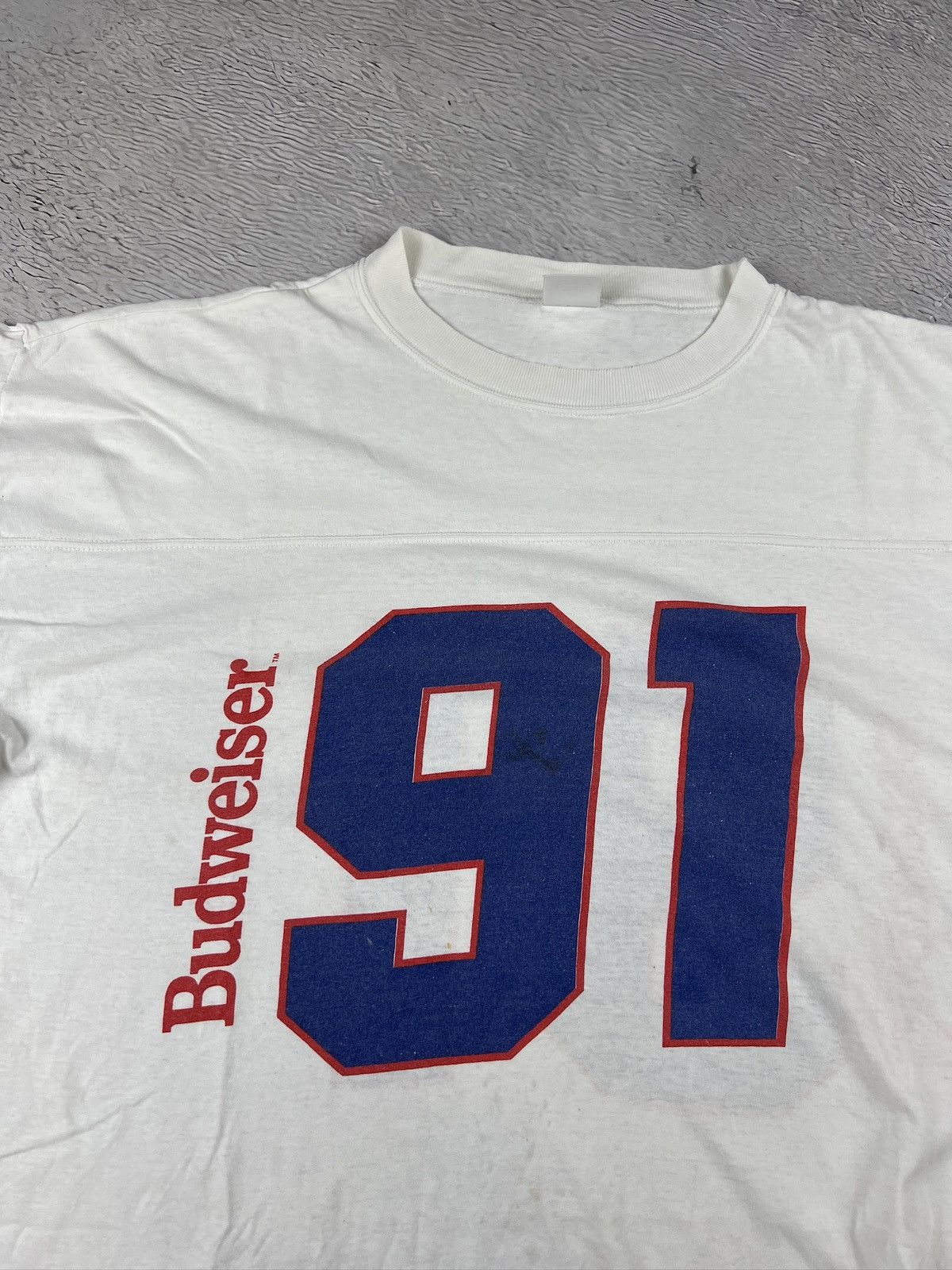 Vintage Vintage 90s Y2K Budweiser beer Promo graphic t shirt XL Size US XL / EU 56 / 4 - 3 Thumbnail