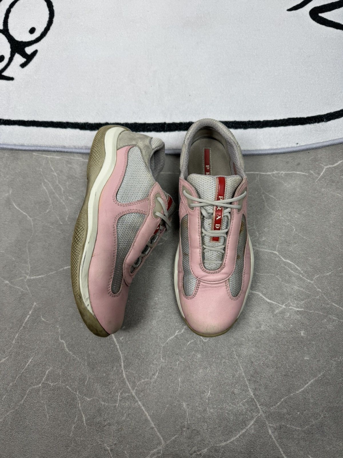 Prada Prada American Cups Rose Size 38,5 Size US 6 / IT 36 - 1 Thumbnail