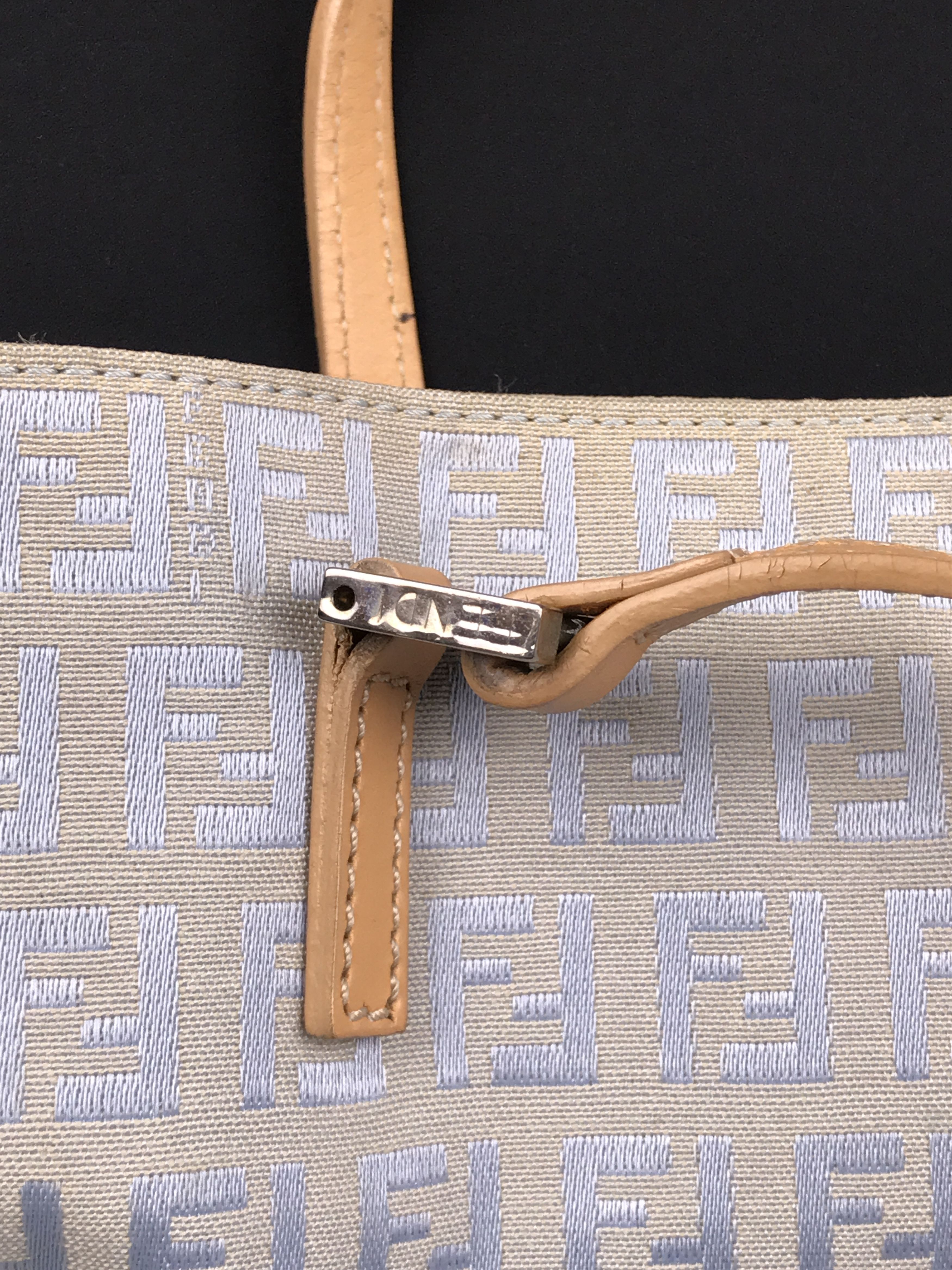 Fendi × Vintage Vintage Fendi Monogram Tote Bag Size ONE SIZE - 13 Thumbnail