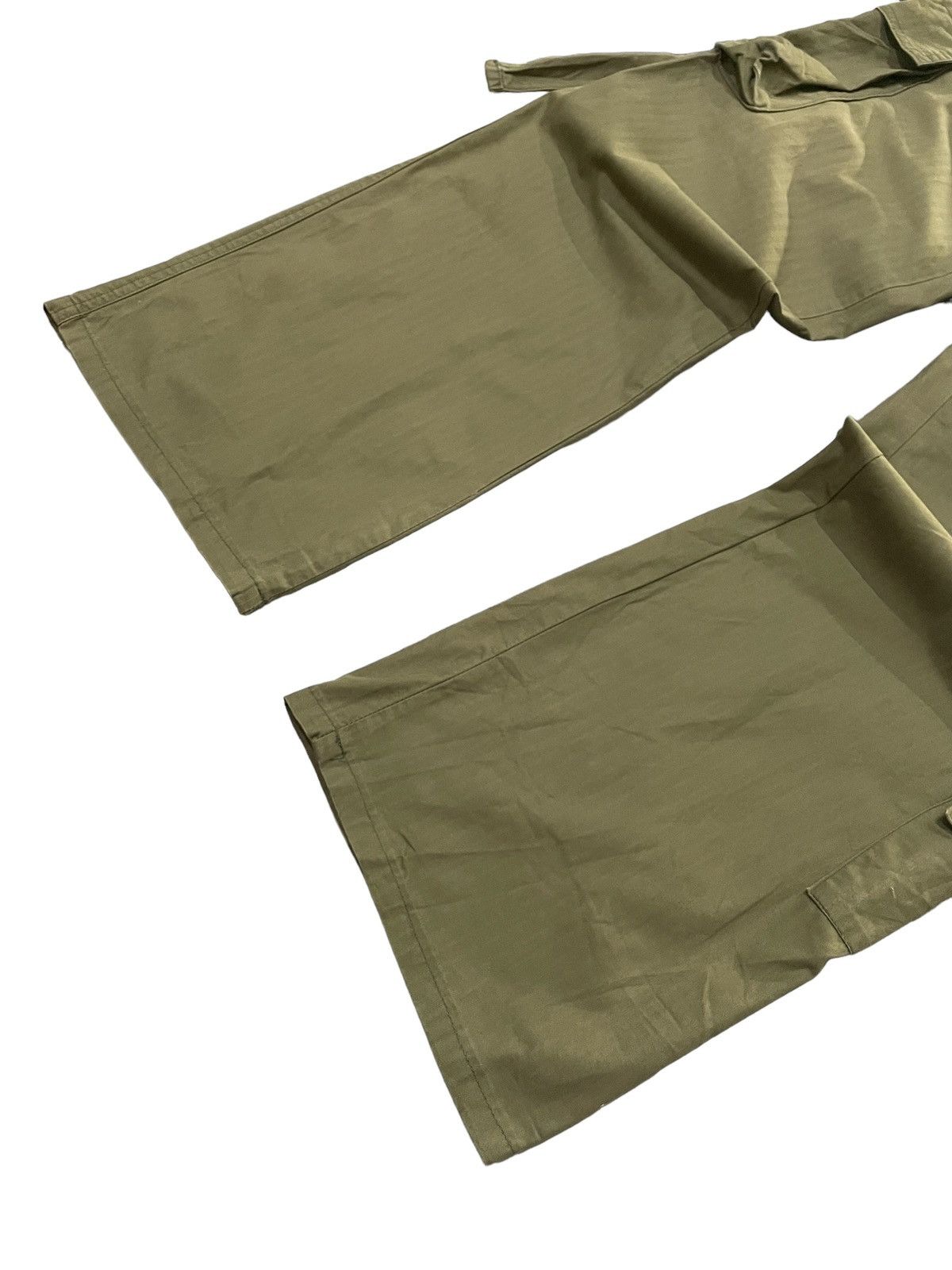 Japanese Brand × Junya Watanabe Atlantis Japan Wide Baggy Loose Parachute Cargo Pants Size US 31 - 12 Thumbnail