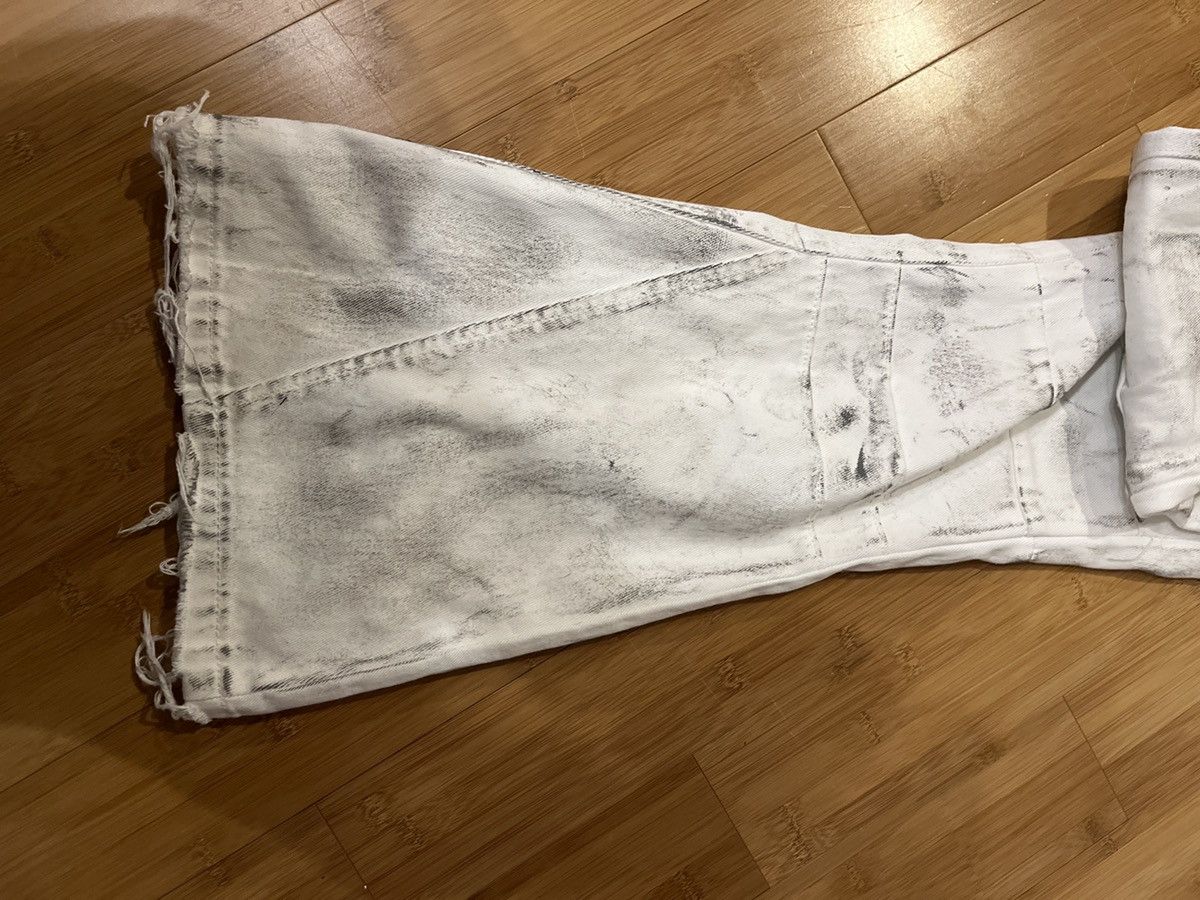 Japanese Brand White Japanese Flare Jeans Size US 28 / EU 44 - 6 Thumbnail