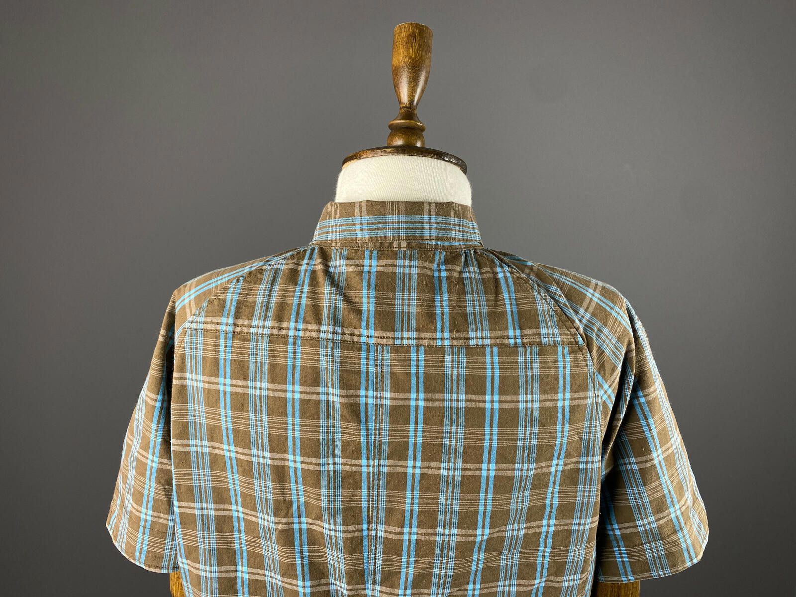 Fjallraven Ladies Fjall Raven Multicolor Check Button Up Shirt Size L Size L / US 10 / IT 46 - 9 Thumbnail