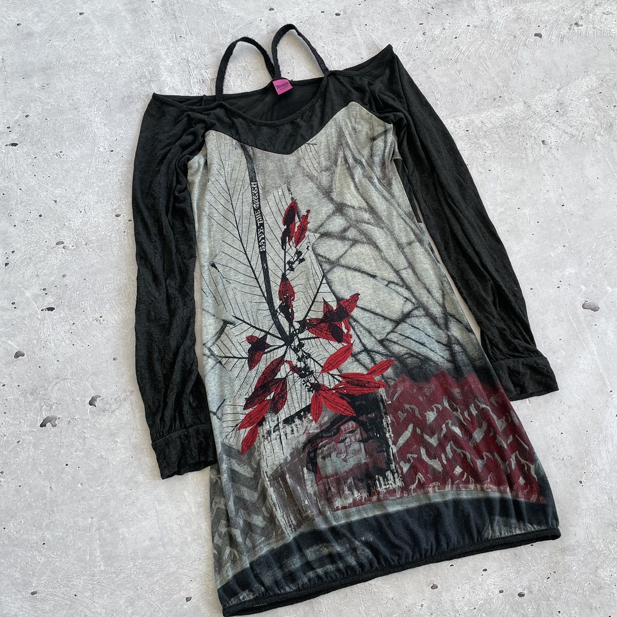 Designer Save the Queen Y2K vintage graphic dresses midi dress y2k Size M / US 6-8 / IT 42-44 - 3 Thumbnail