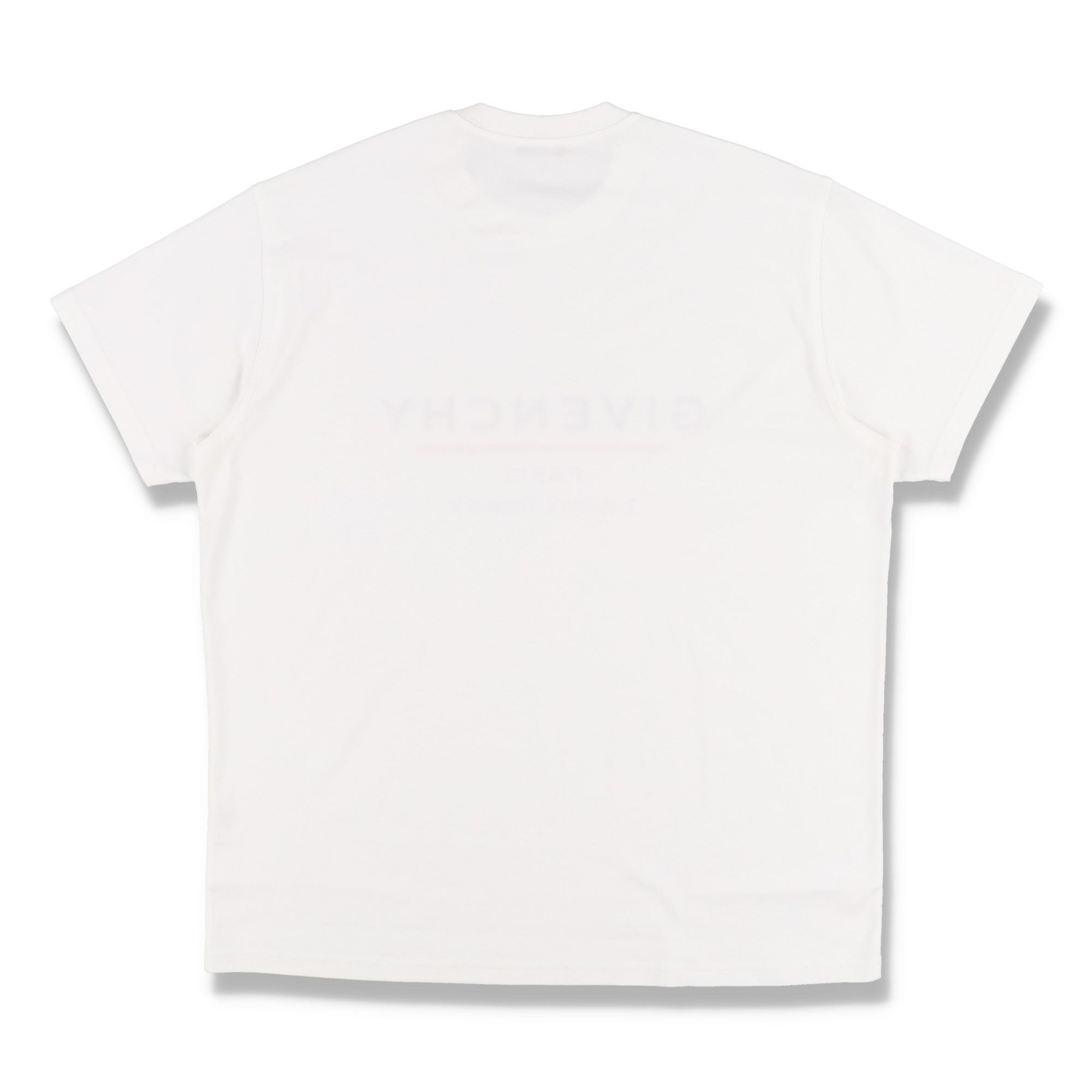 Givenchy White Address Logo Oversized T-Shirt Size M / US 6-8 / IT 42-44 - 7 Thumbnail