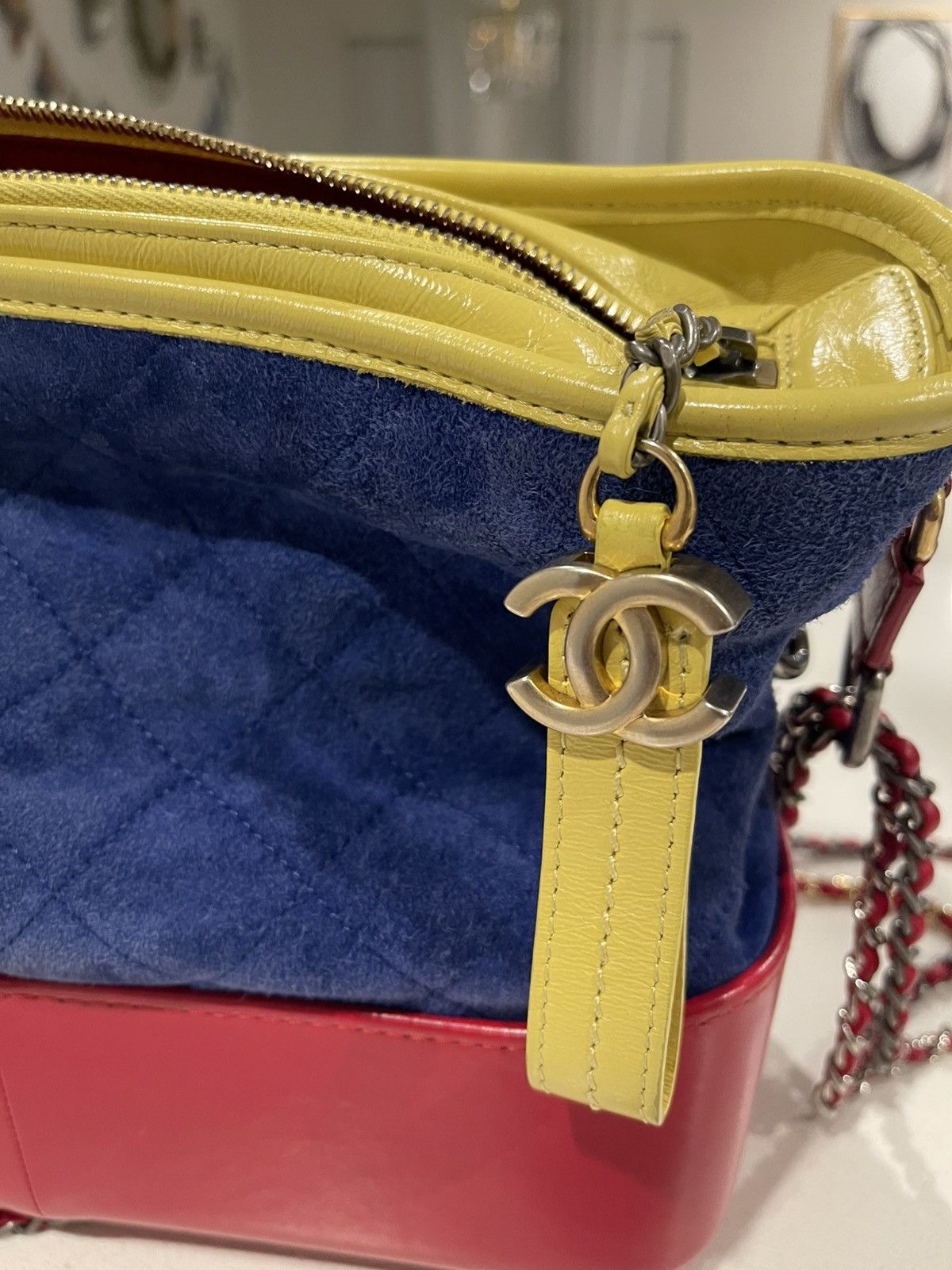 Chanel Chanel Women Multicolor Quilted Medium Gabrielle Hobo Bag Size ONE SIZE - 6 Thumbnail